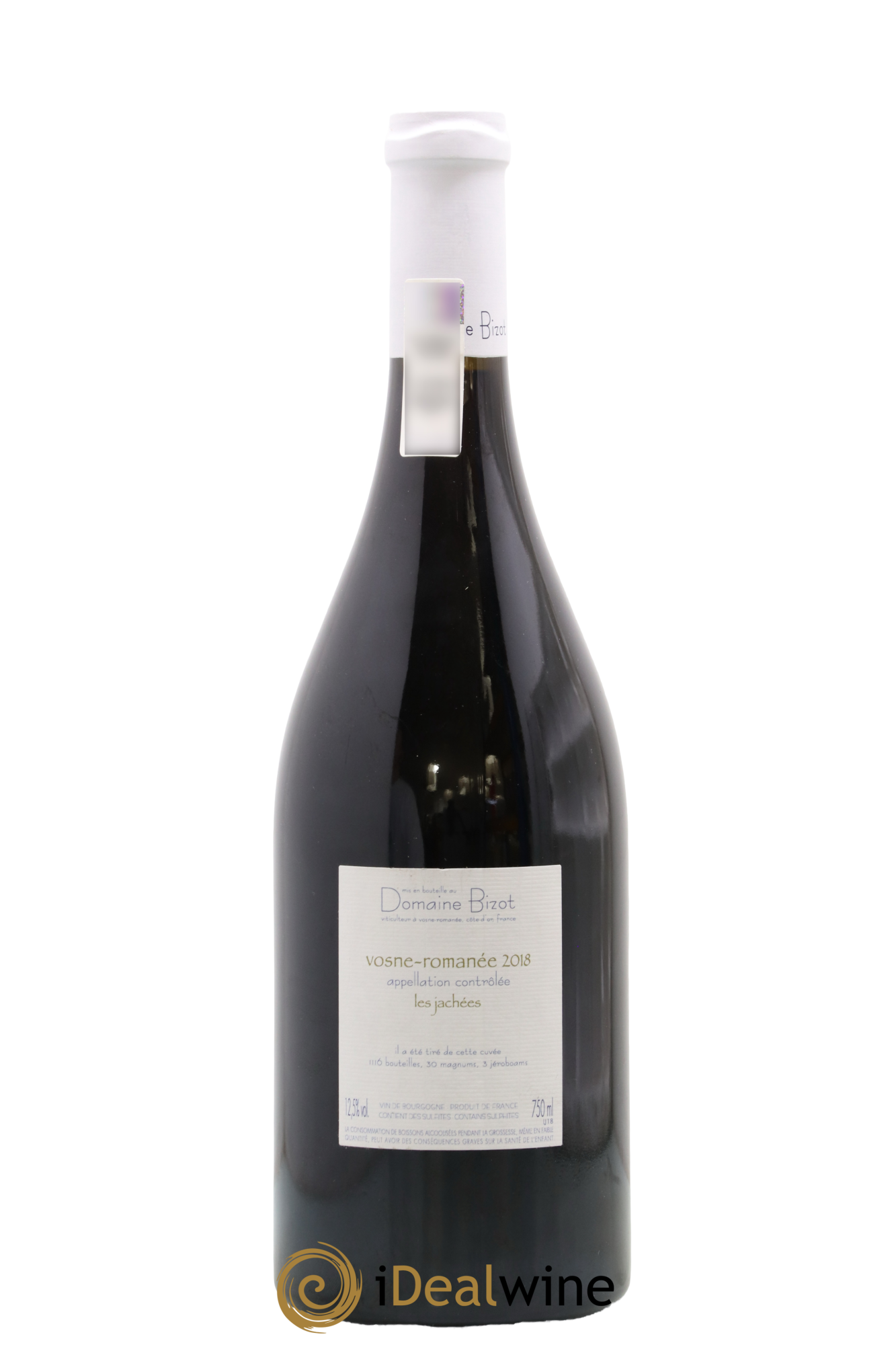Vosne-Romanée Les Jachées Bizot (Domaine) 2018 - Lot de 1 bouteille - 1