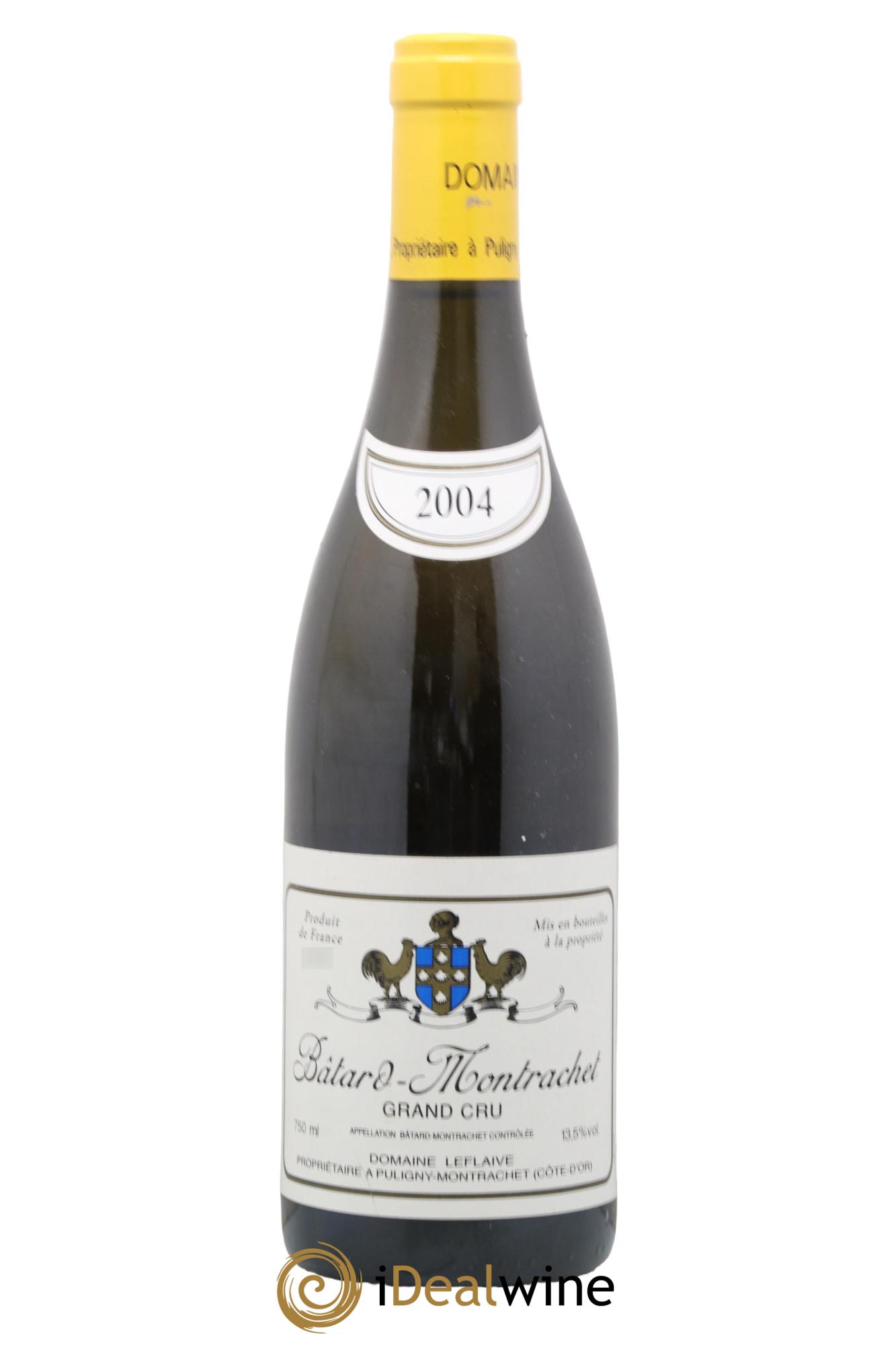 Bâtard-Montrachet Grand Cru Leflaive (Domaine) 2004 - Lot de 1 bouteille - 0