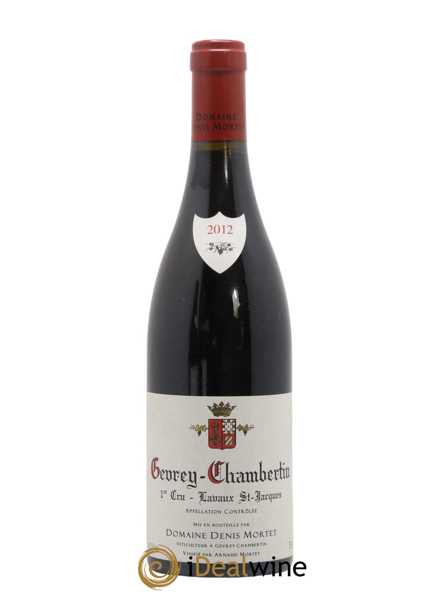 Gevrey-Chambertin 1er Cru Lavaux Saint Jacques Denis Mortet (Domaine) 2012 - Lot de 1 bouteille - 0