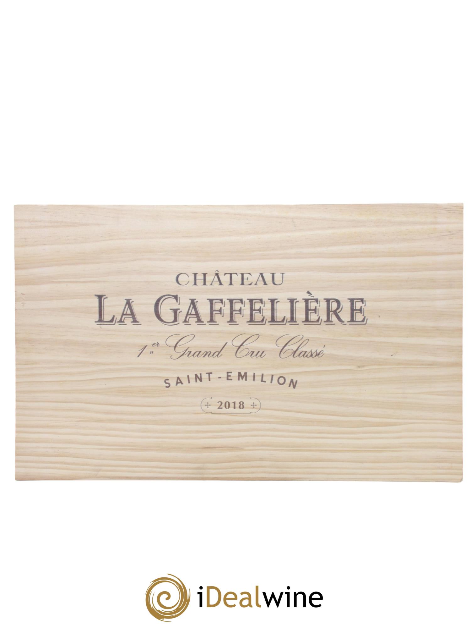 Château la Gaffelière 1er Grand Cru Classé B 2018 - Lot de 6 bouteilles - 1