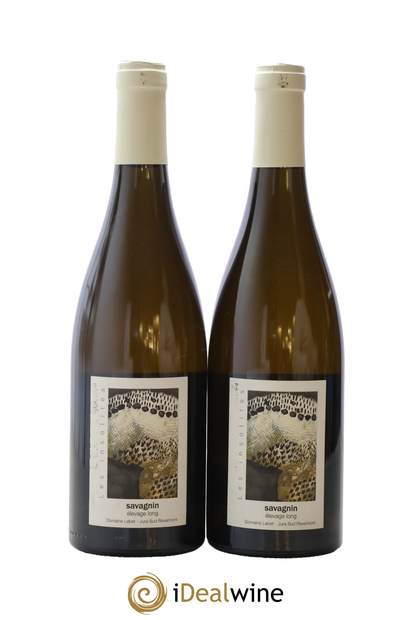 Côtes du Jura Savagnin en Chalasse Elevage Long Romain - Julien - Charline Labet 2018 - Lot de 2 bouteilles - 0