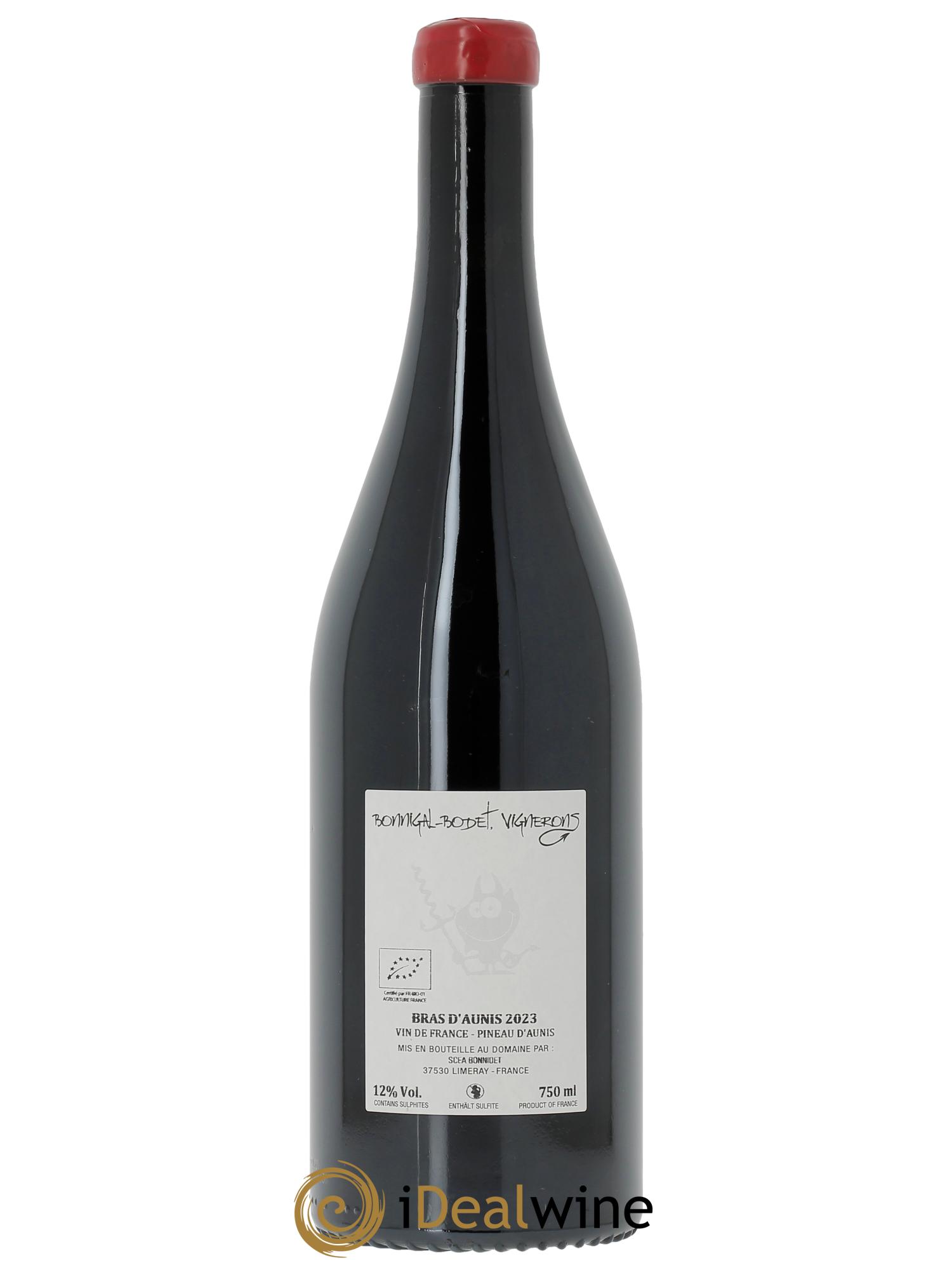 Touraine-Amboise Bras d'Aunis Bonnigal-Bodet 2023 - Lot of 1 bottle - 1