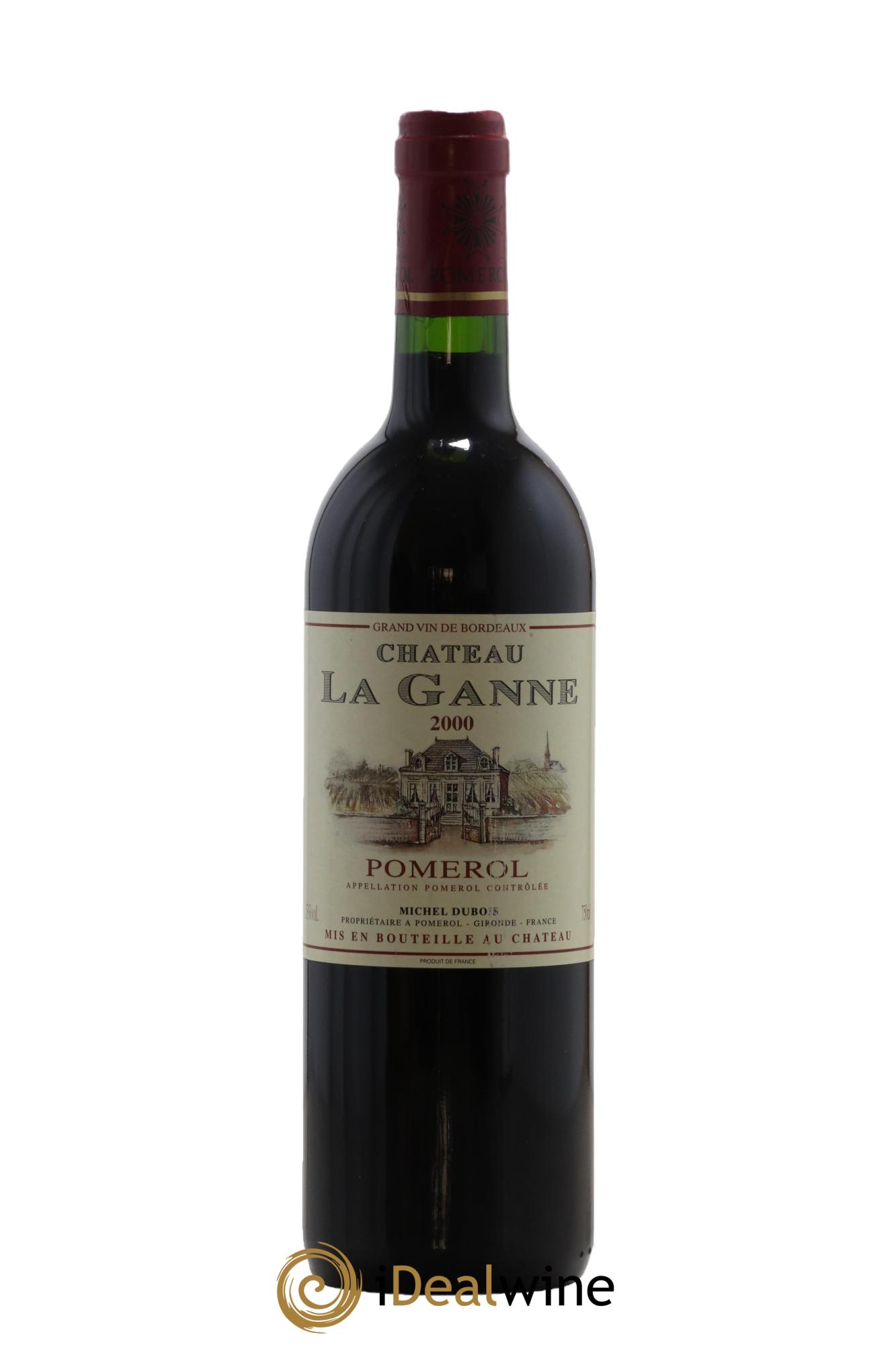 Château la Ganne 2000 - Lot de 1 bouteille - 0