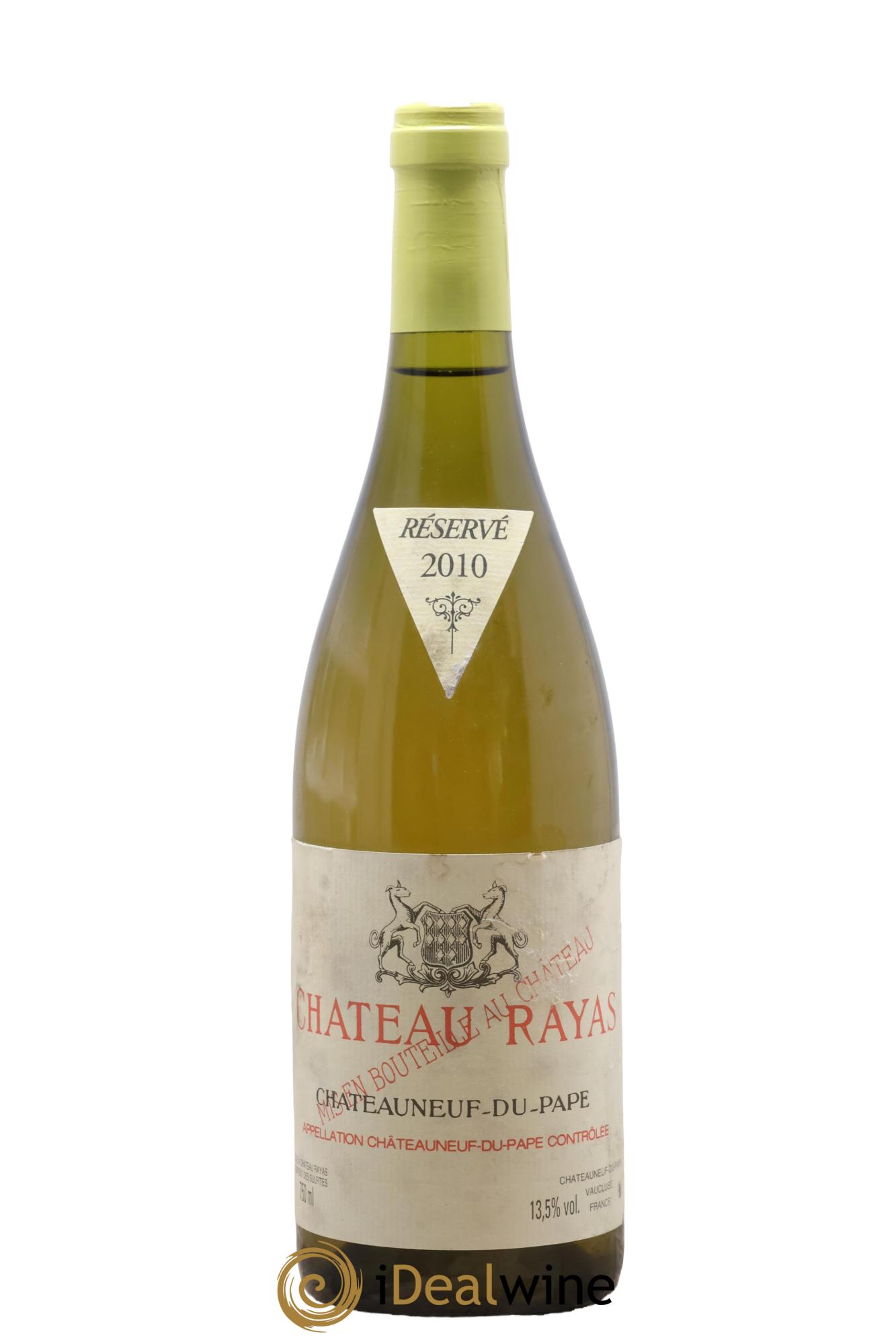 Châteauneuf-du-Pape Château Rayas Emmanuel Reynaud 2010 - Lot de 1 bouteille - 0