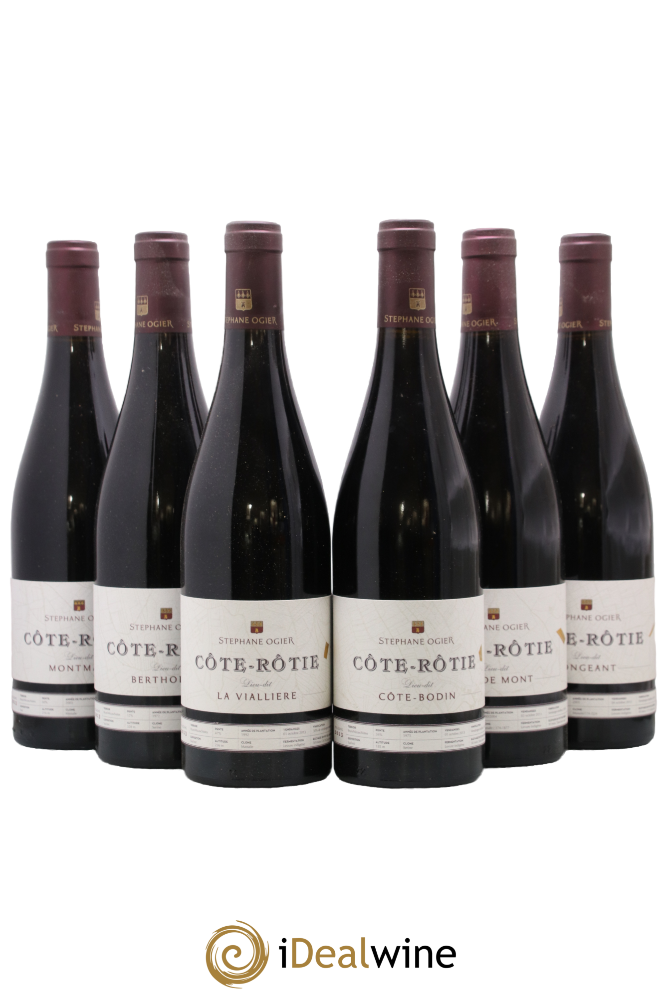 Assortiment Sélection Lieux-Dits Stéphane Ogier 2013 - Lot of 6 bottles - 0