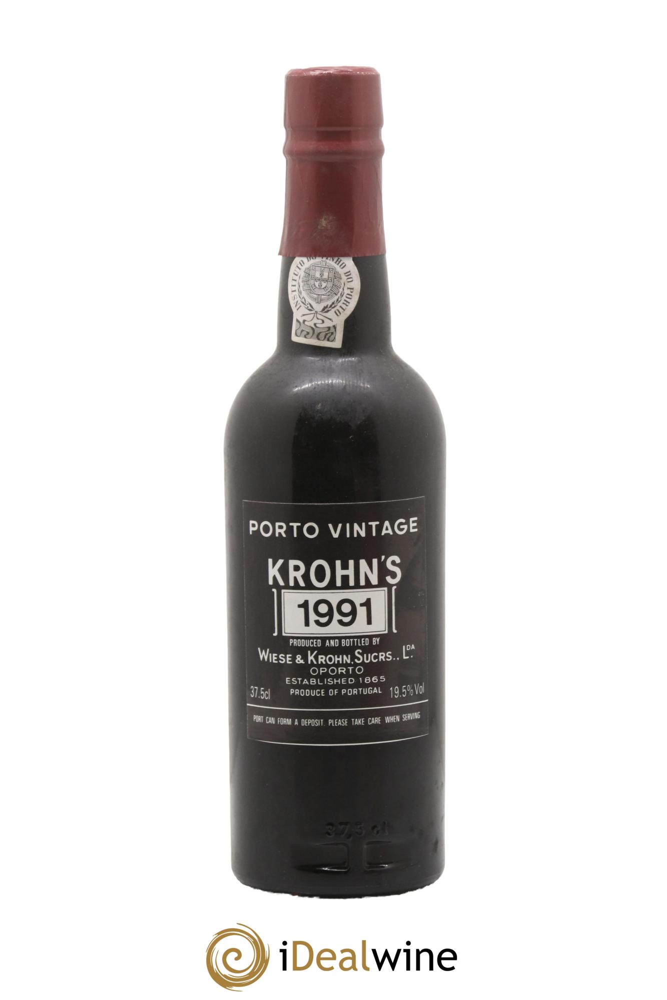 Porto Krohn 1991 - Lot of 1 half-bottle - 1