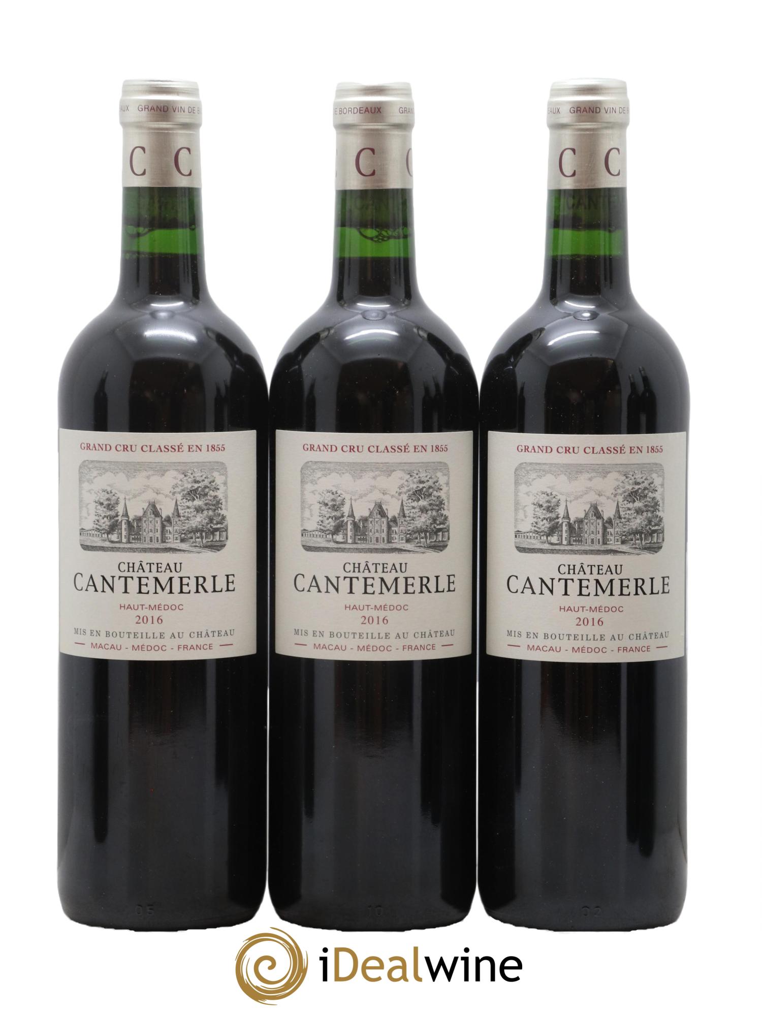 Château Cantemerle 5ème Grand Cru Classé 2016 - Lot de 12 bouteilles - 2