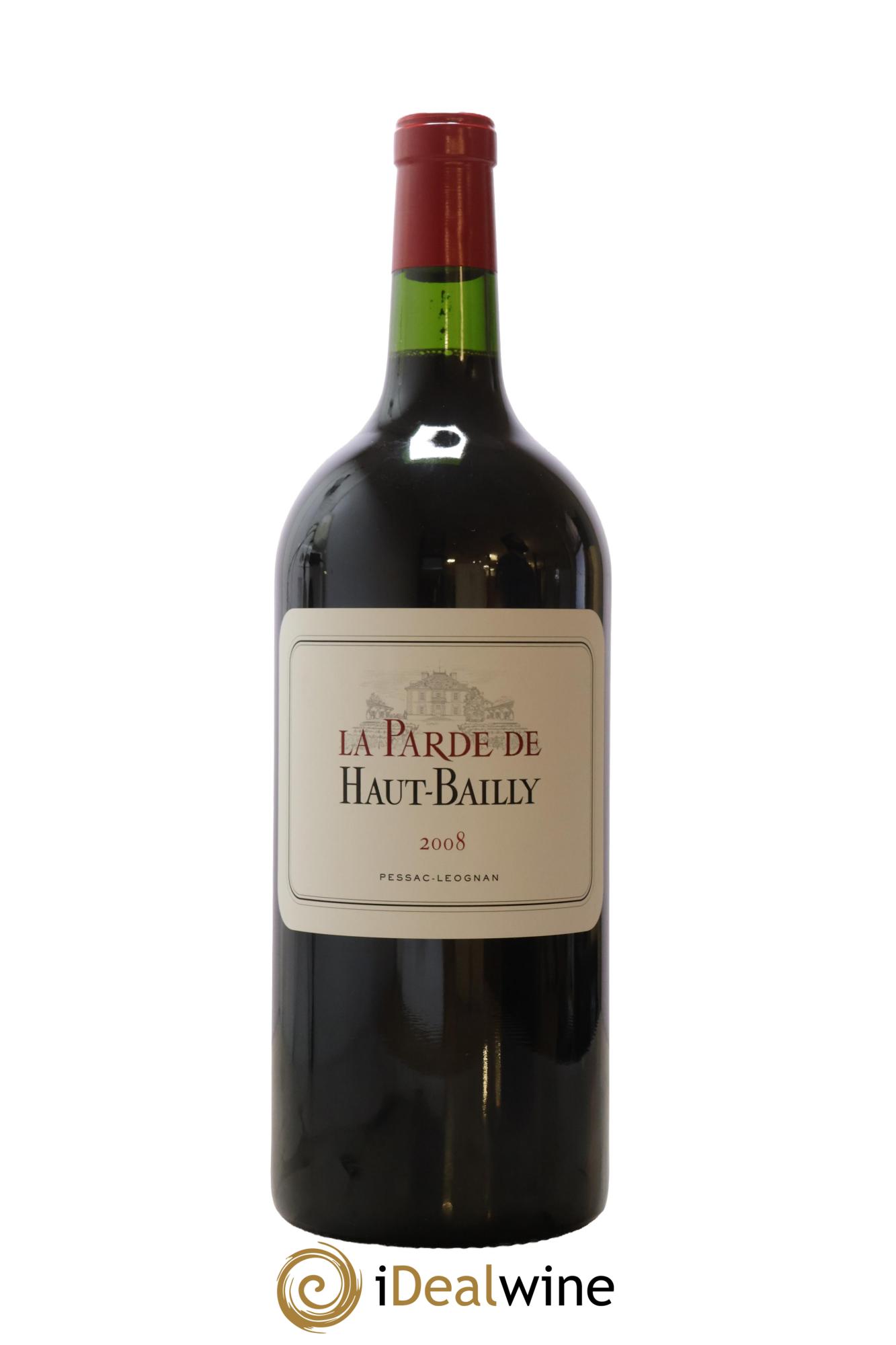 Haut Bailly II (Anciennement La Parde de Haut-Bailly) Second Vin 2008 - Lot de 1 double magnum - 0