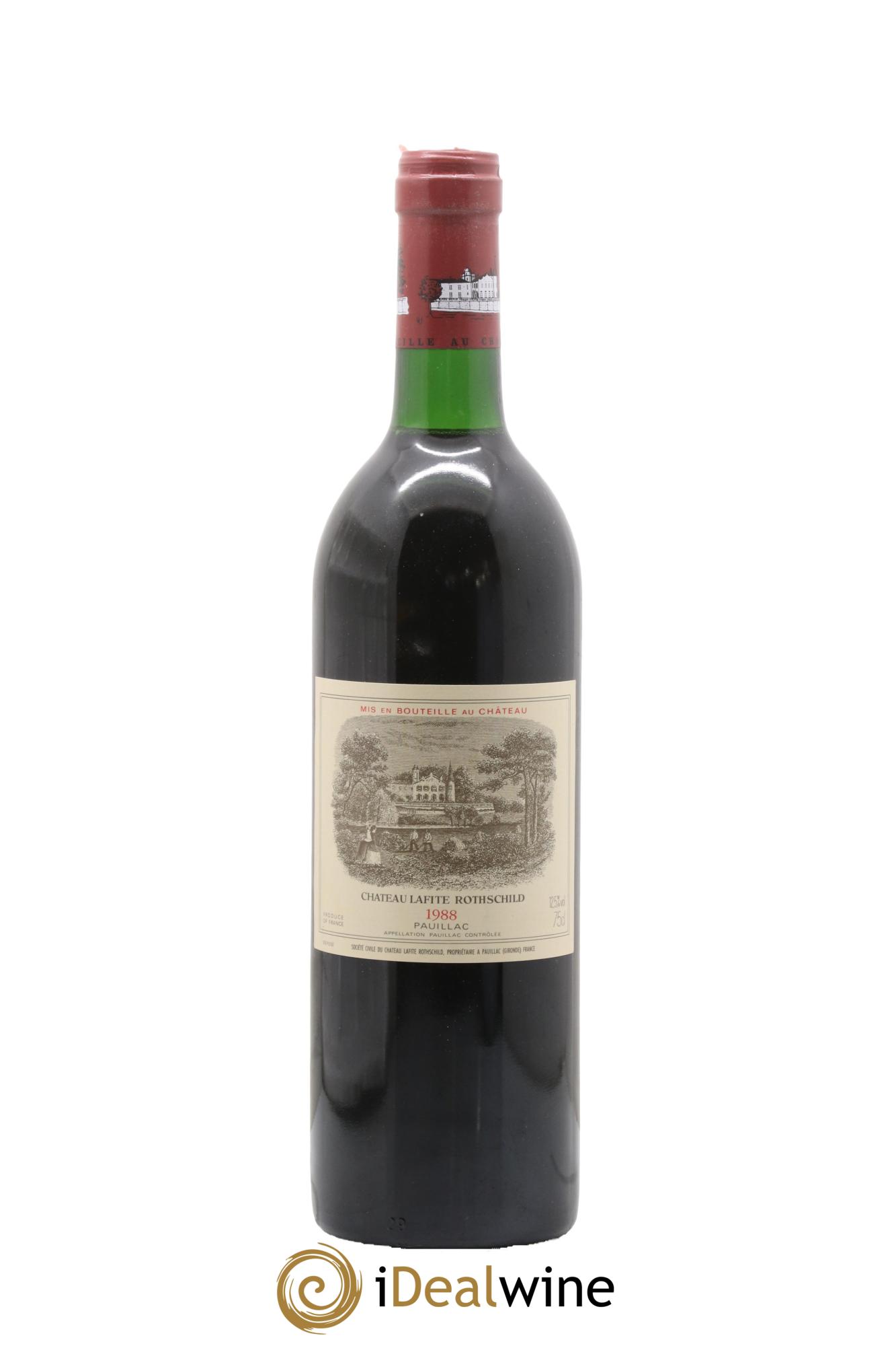 Château Lafite Rothschild 1er Grand Cru Classé 1988 - Lot de 1 bouteille - 0
