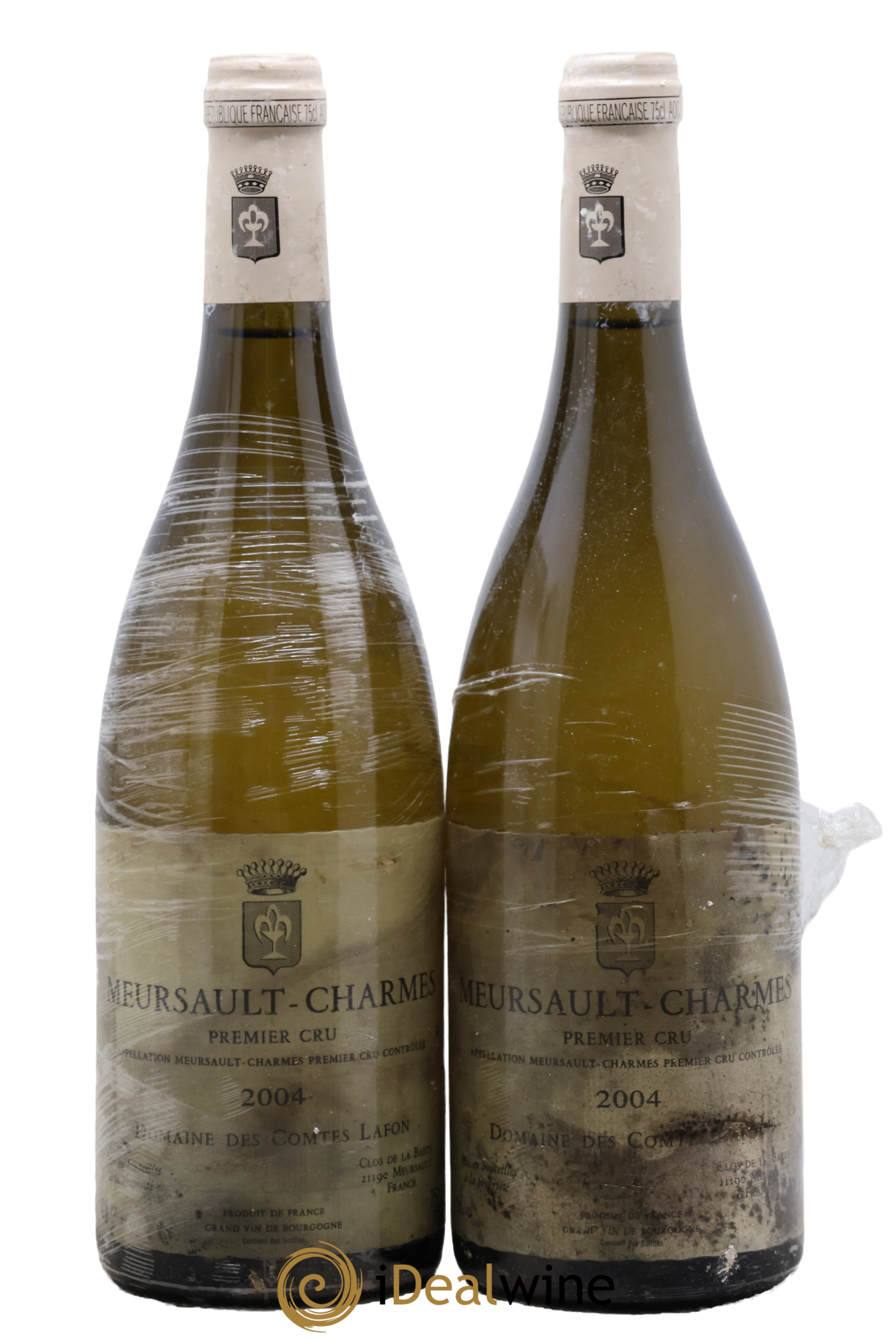 Meursault 1er Cru Charmes Comtes Lafon (Domaine des) 2004 - Lot de 2 bouteilles - 0