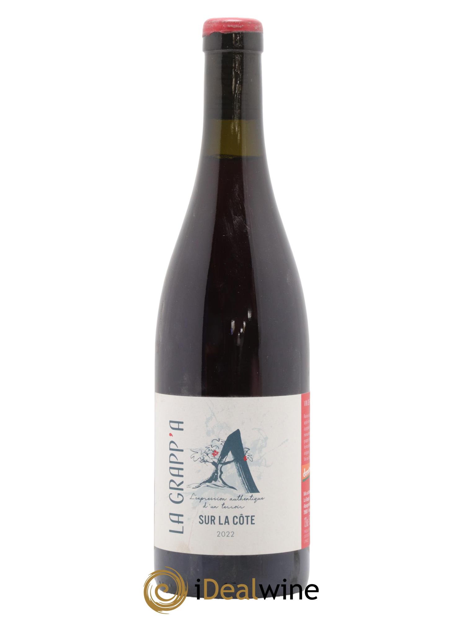 Vin de France Sur la Côte La Grapp'a 2022 - Lot de 1 bouteille - 0