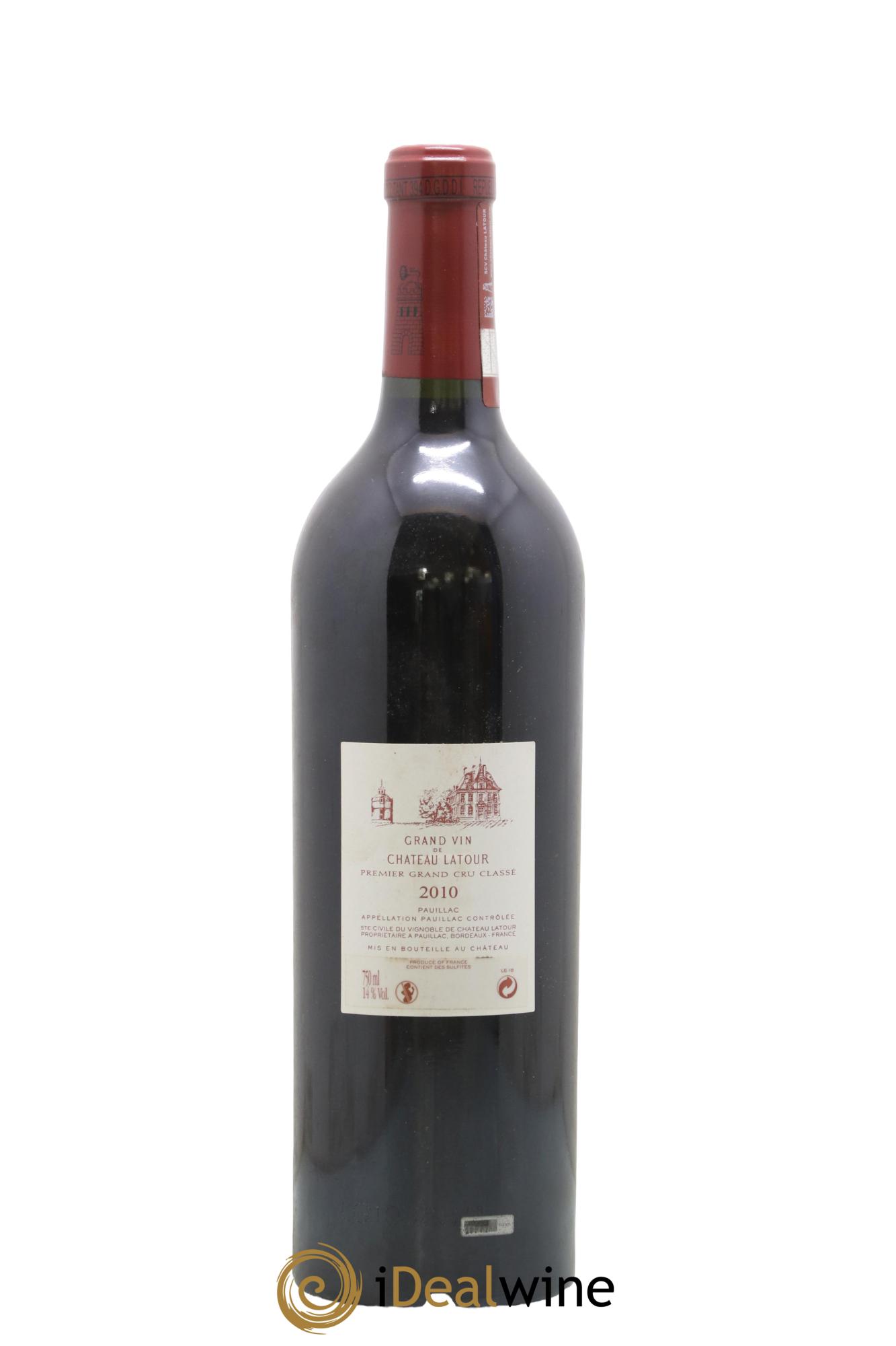 Château Latour 1er Grand Cru Classé 2010 - Lot of 1 bottle - 1