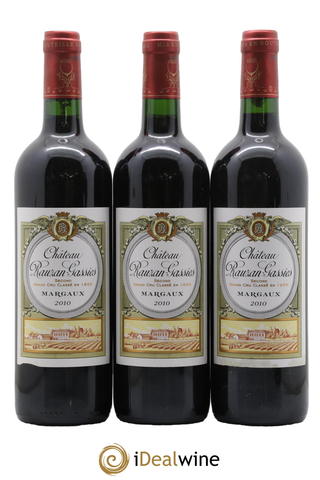 Château Rauzan-Gassies 2ème Grand Cru Classé 2010 - Lot of 6 bottles - 2