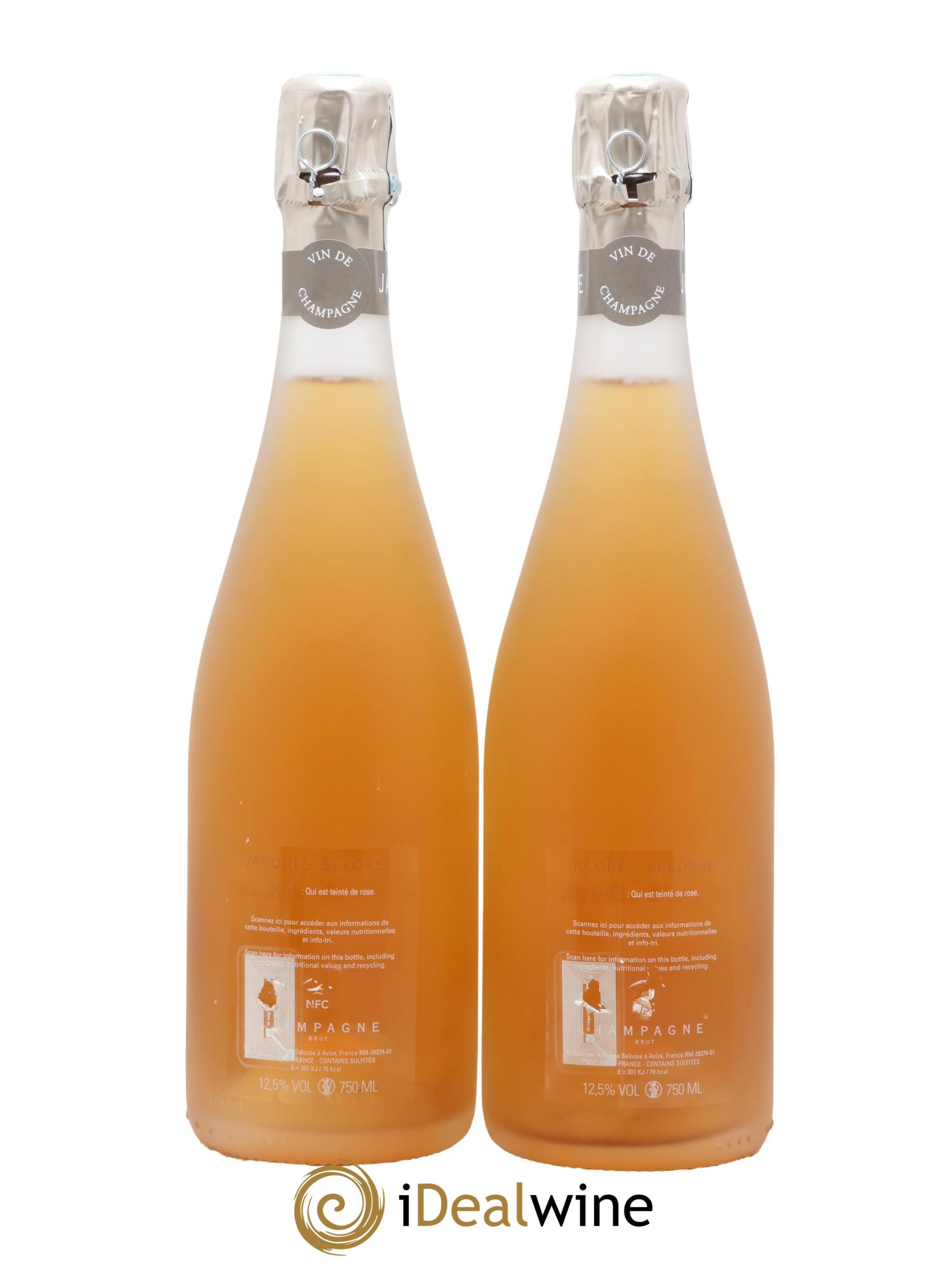 Rosé Brut Jacques Selosse - Lot of 2 bottles - 1