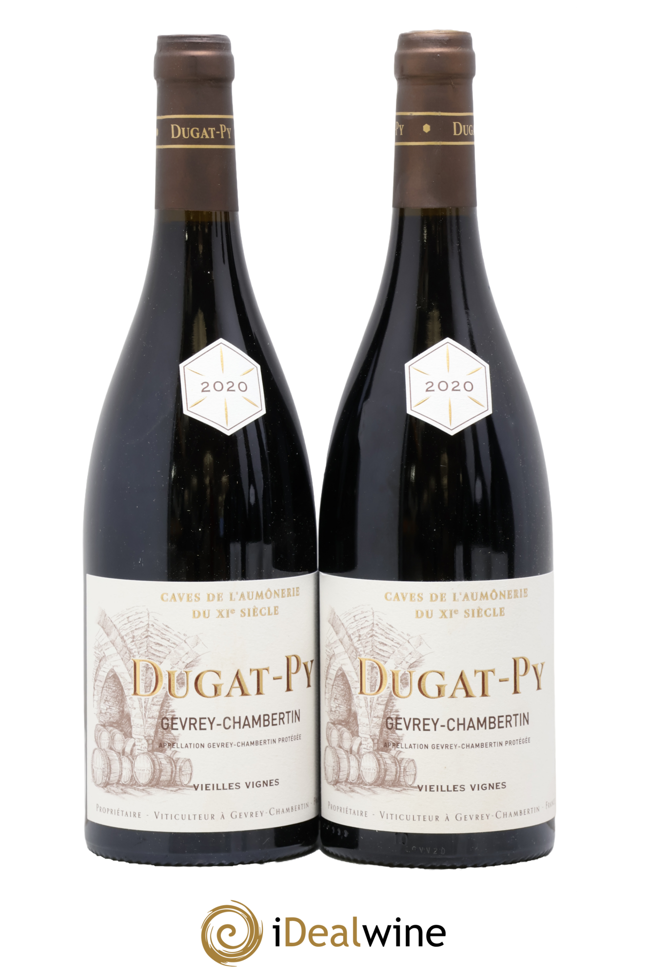 Gevrey-Chambertin Vieilles Vignes Dugat-Py 2020 - Lot of 2 bottles - 0