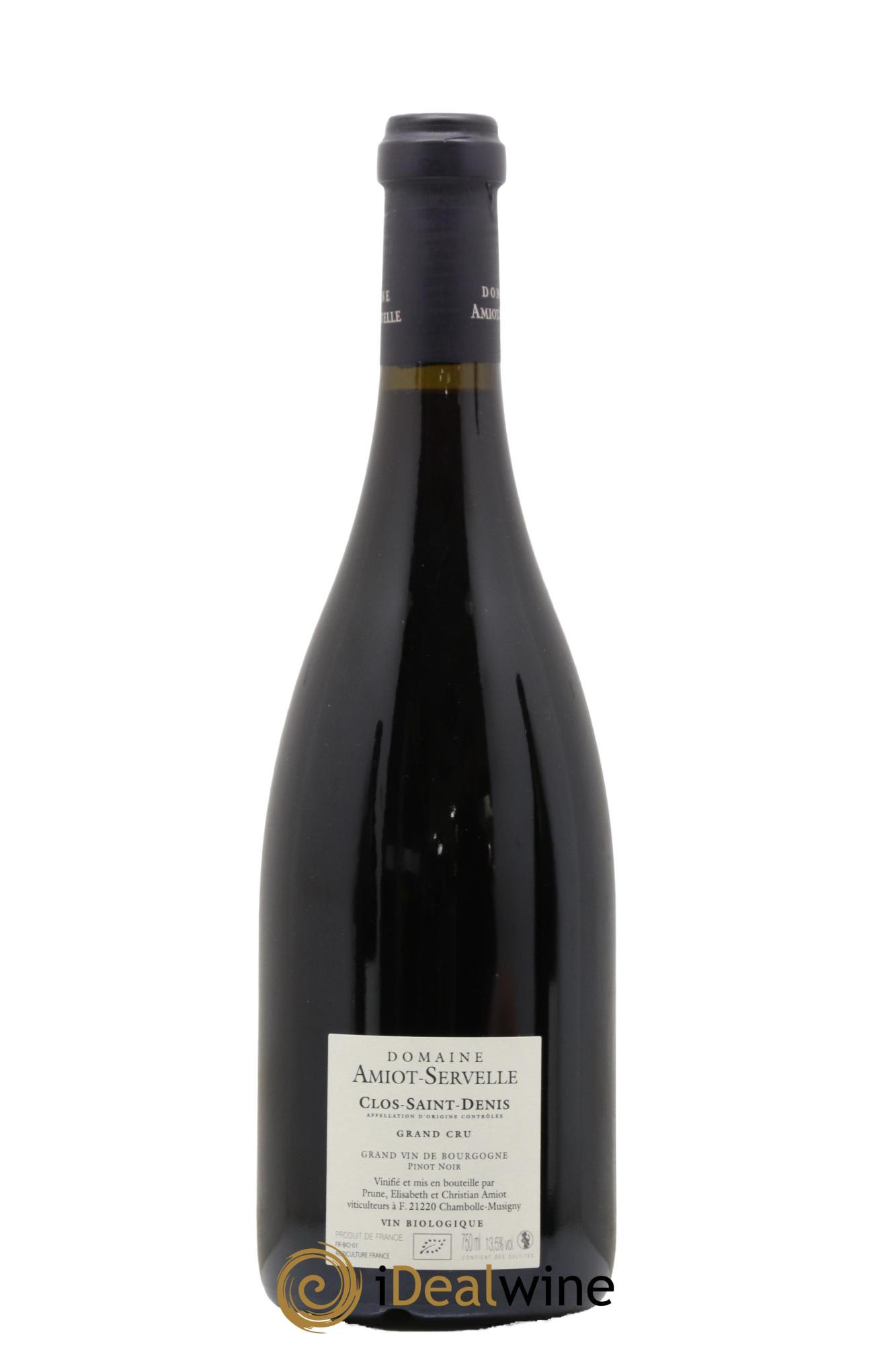 Clos Saint-Denis Grand Cru Amiot-Servelle 2016 - Lotto di 1 bottiglia - 1