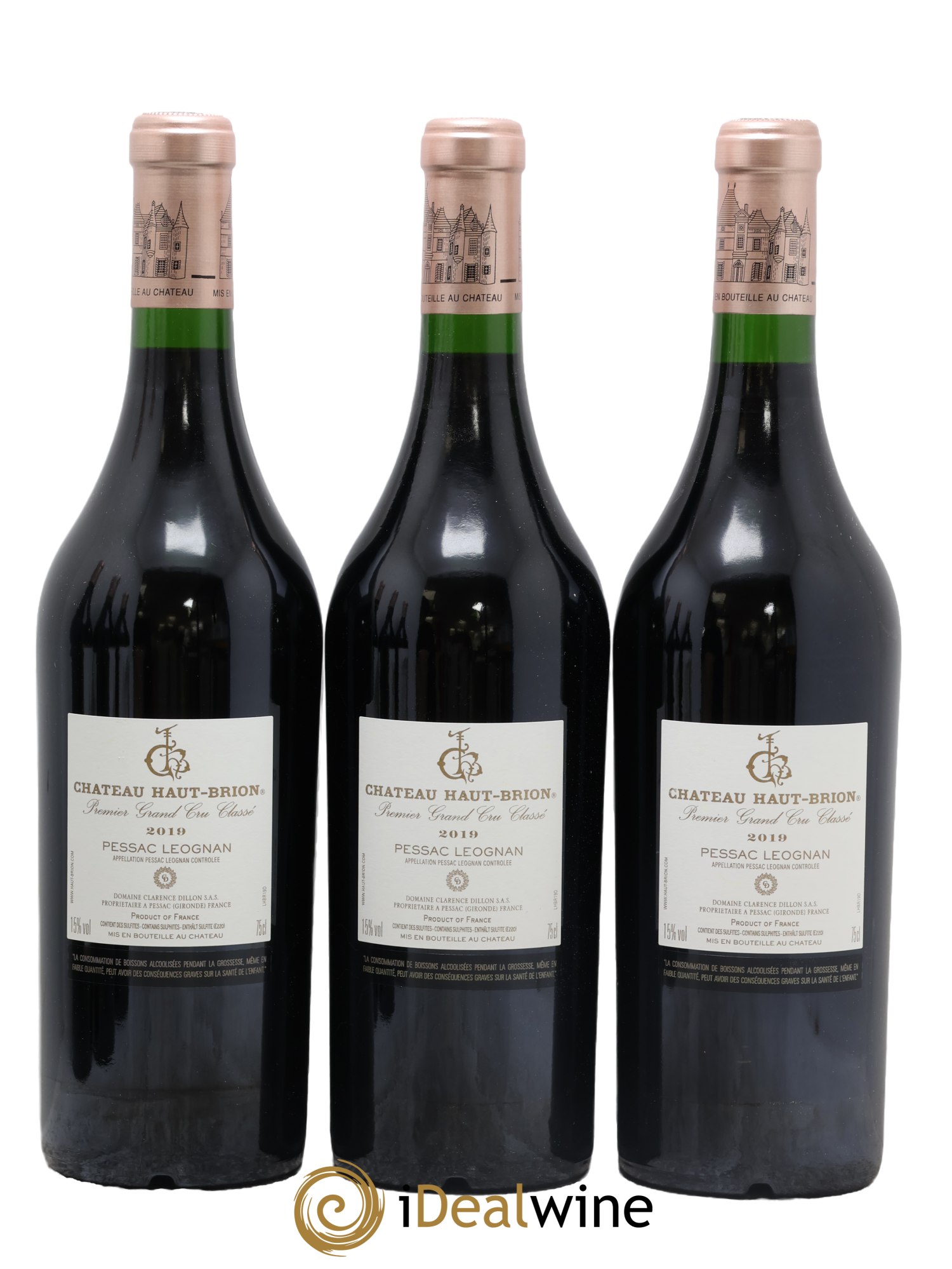 Château Haut Brion 1er Grand Cru Classé 2019 - Lot of 6 bottles - 2