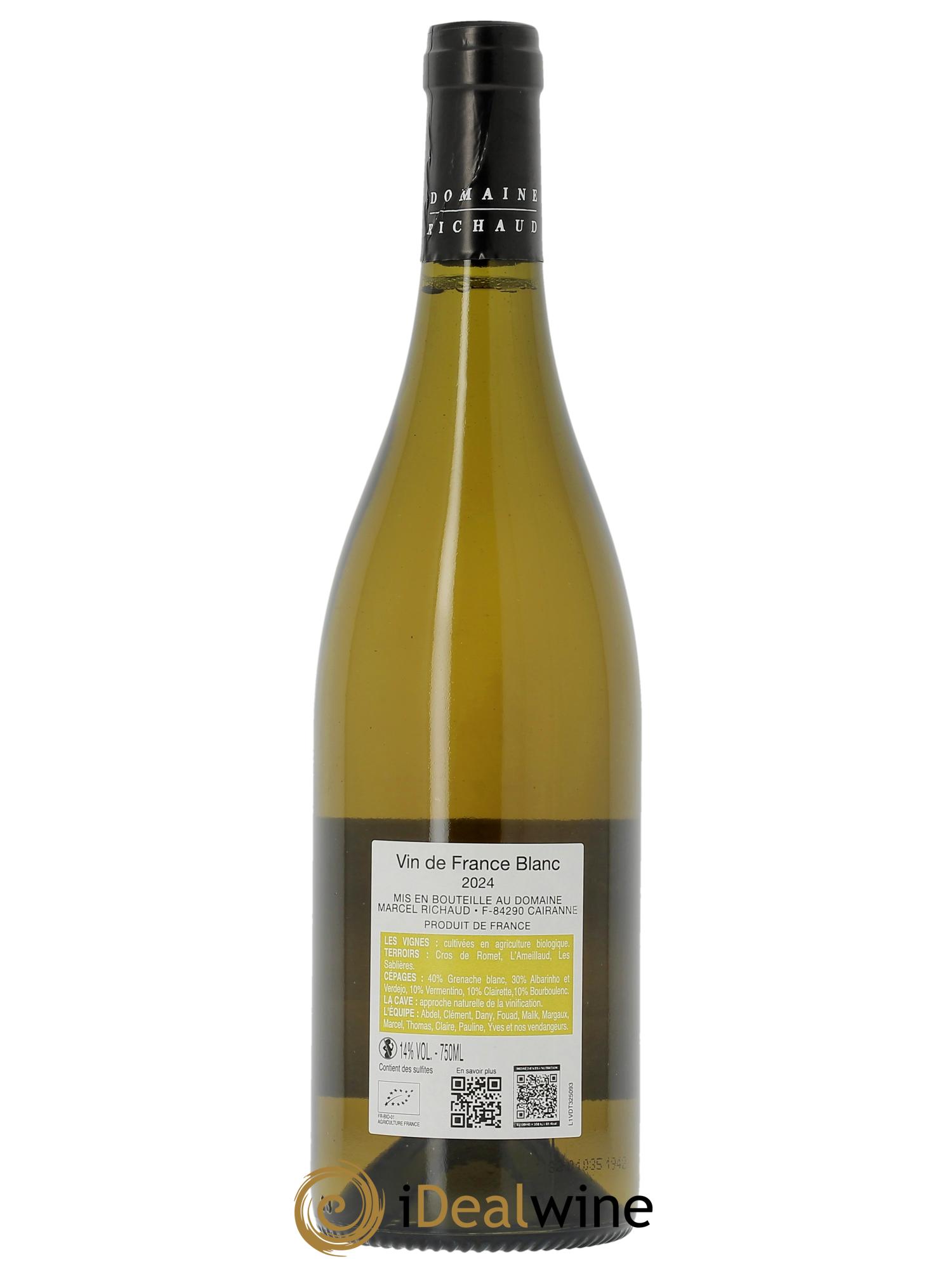 Vin de France A la Source Marcel Richaud 2024 - Lot de 1 bouteille - 1