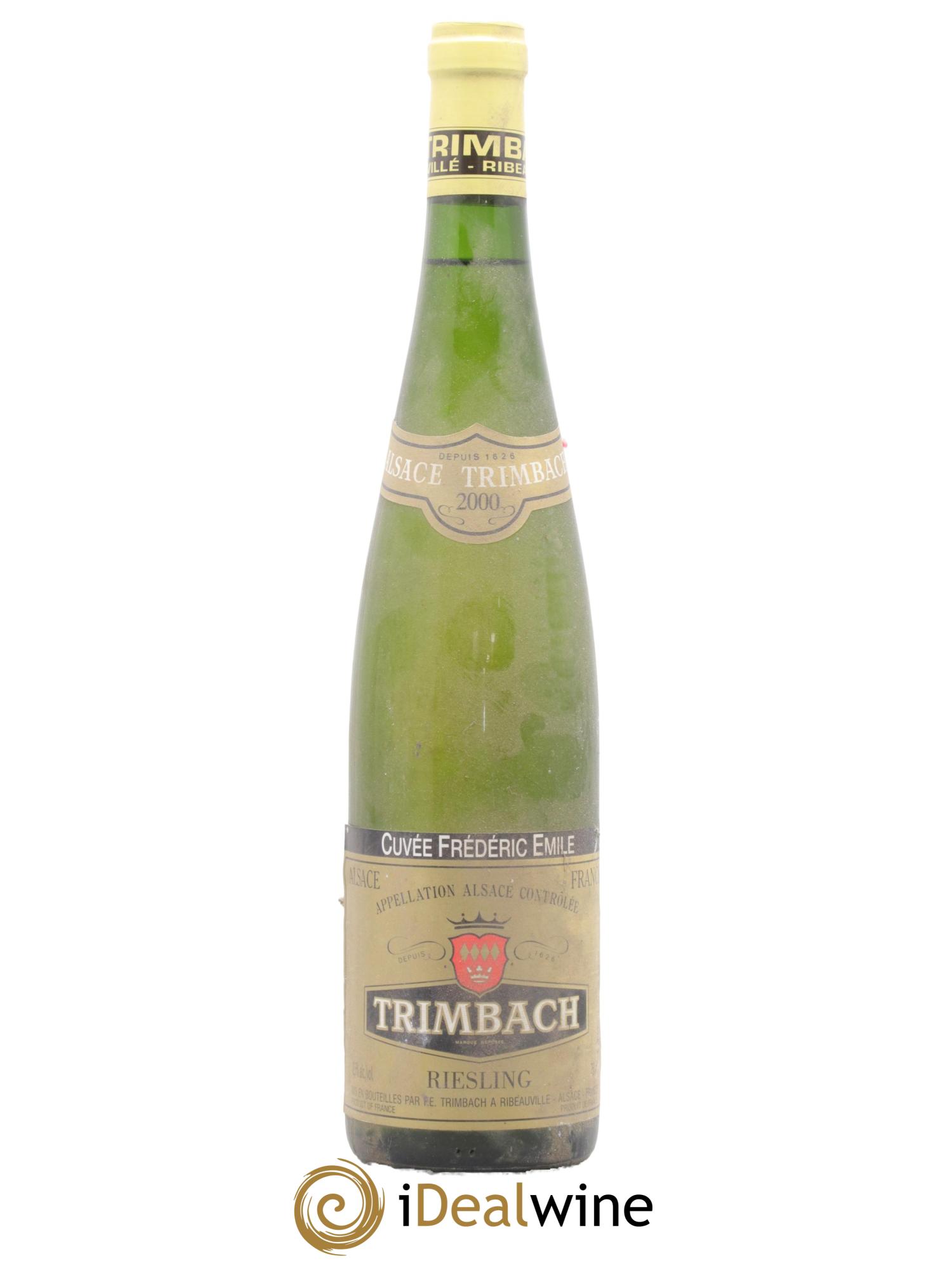Alsace Riesling Cuvée Frédéric Emile Trimbach (Domaine) 2000 - Lot de 1 bouteille - 0