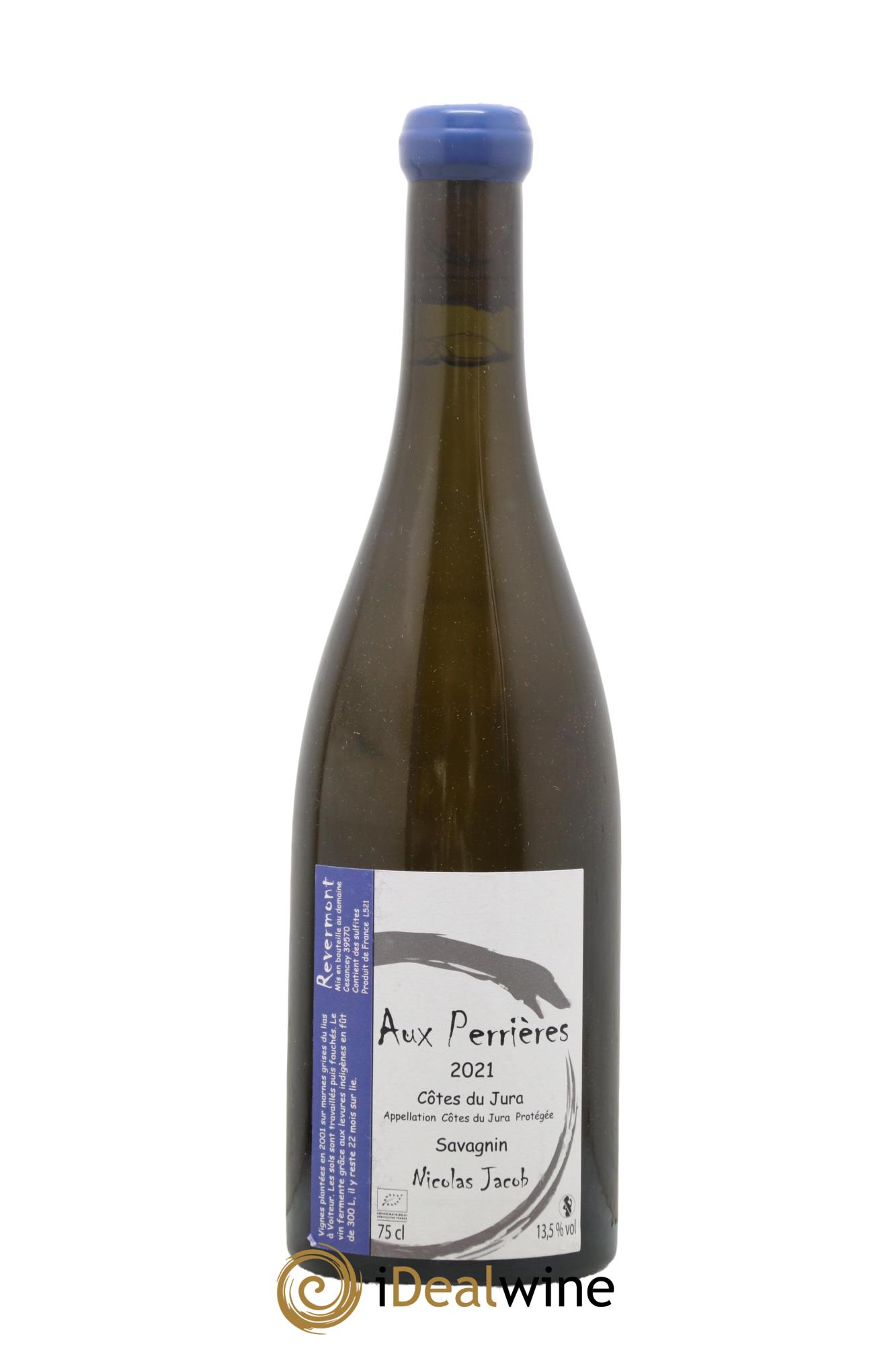 Côtes du Jura Savagnin Aux Perrières Nicolas Jacob 2021 - Lotto di 1 bottiglia - 0