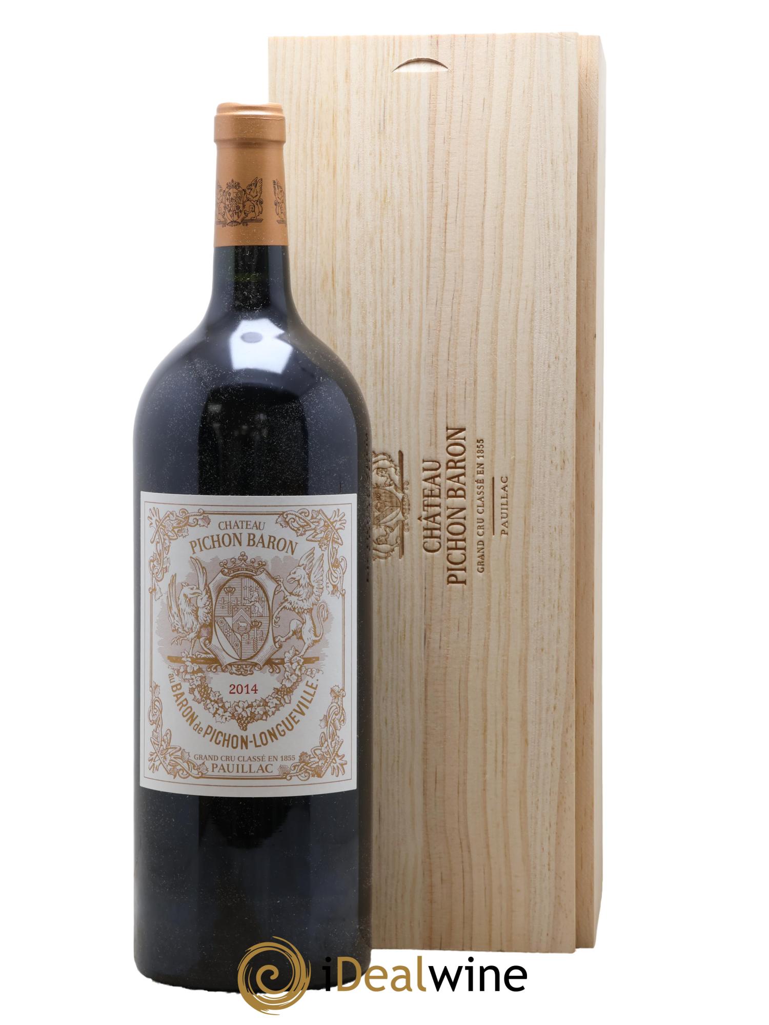 Pichon Longueville Baron 2ème Grand Cru Classé 2014 - Lot de 1 magnum - 0