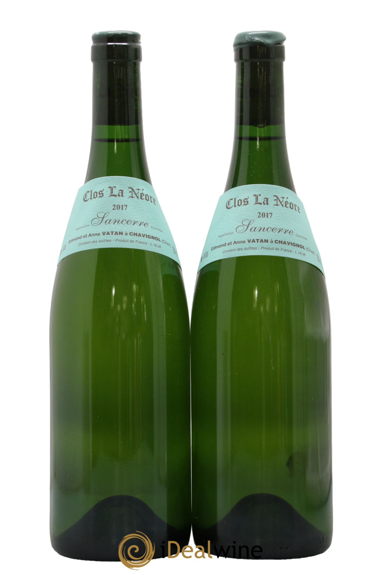 Sancerre Clos la Neore Edmond Vatan 2017 - Lot de 2 bouteilles - 0
