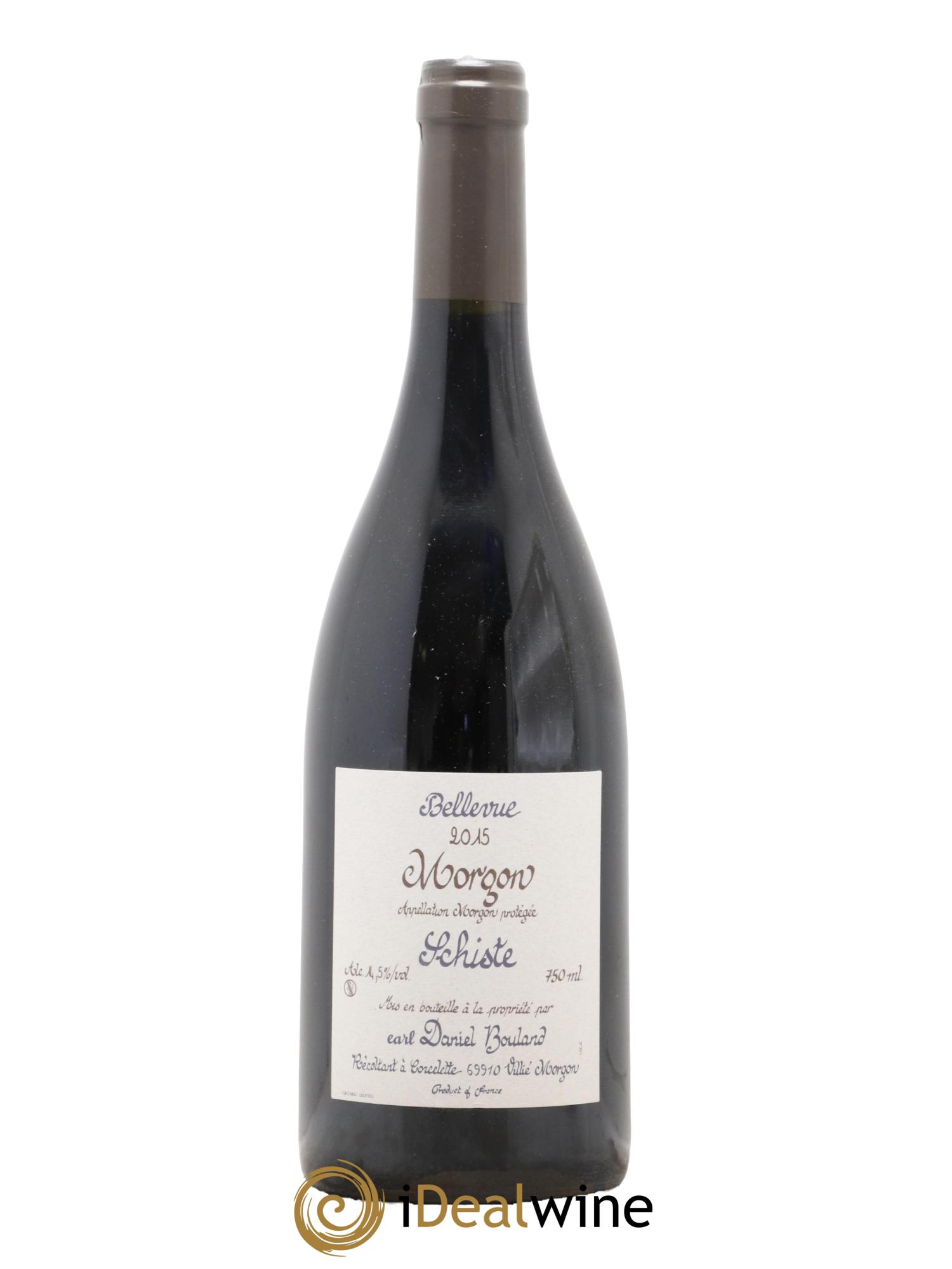 Morgon Schiste Daniel Bouland (Domaine) 2015 - Lot de 1 bouteille - 0