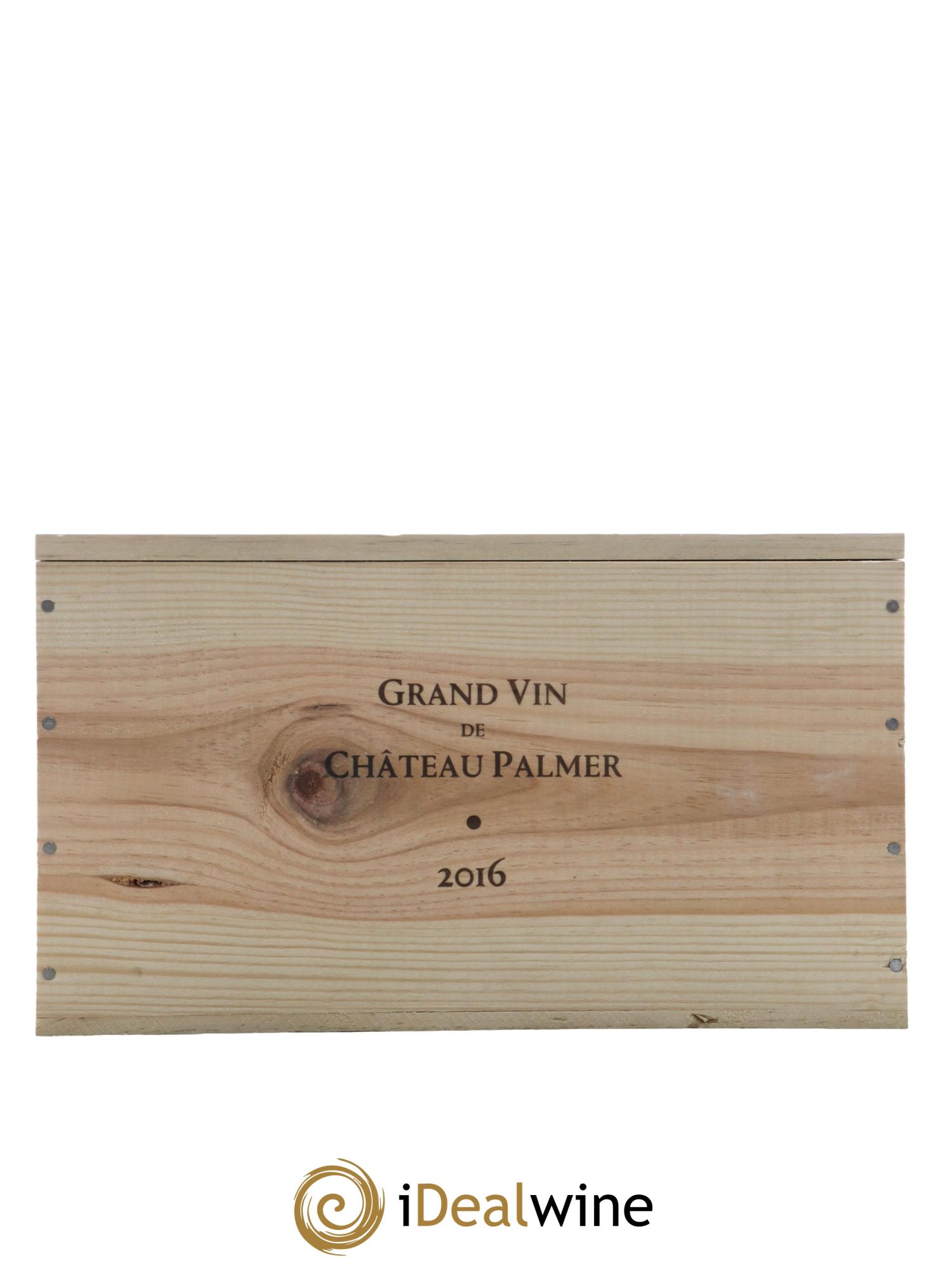 Château Palmer 3ème Grand Cru Classé 2016 - Lot de 6 bouteilles - 1