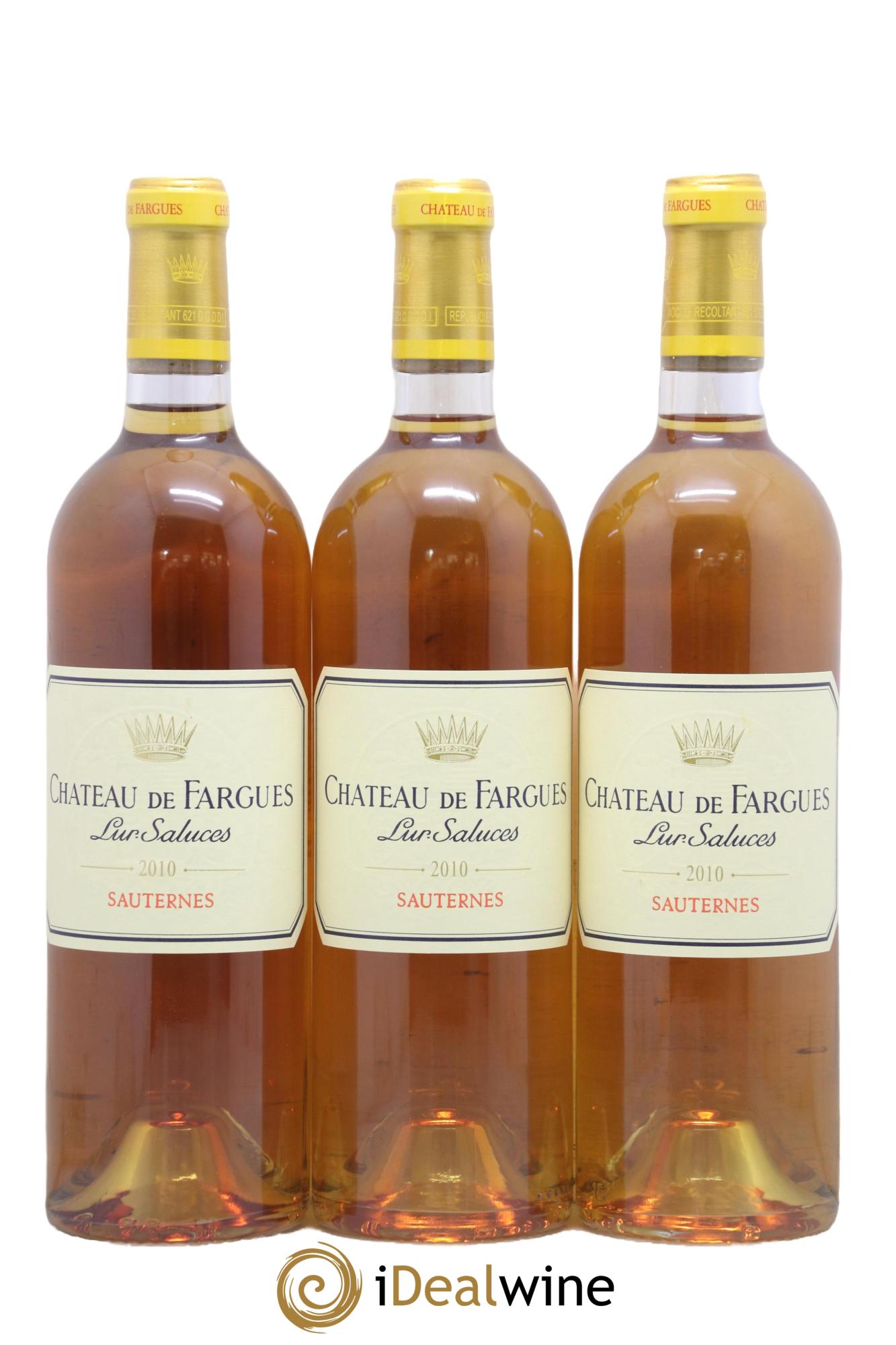 Château de Fargues 2010 - Lot de 3 bouteilles - 0