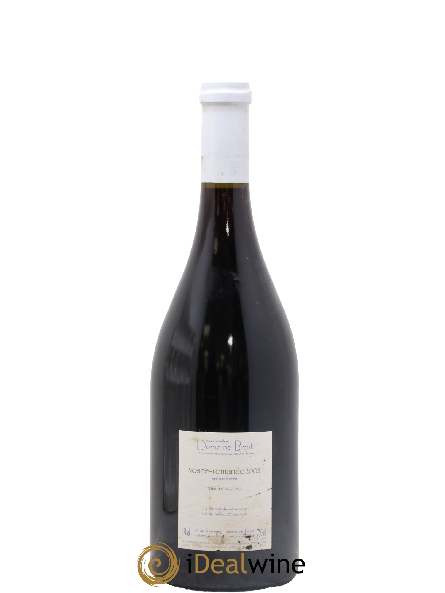 Vosne-Romanée Vieilles Vignes Bizot (Domaine) 2008 - Lot of 1 bottle - 1