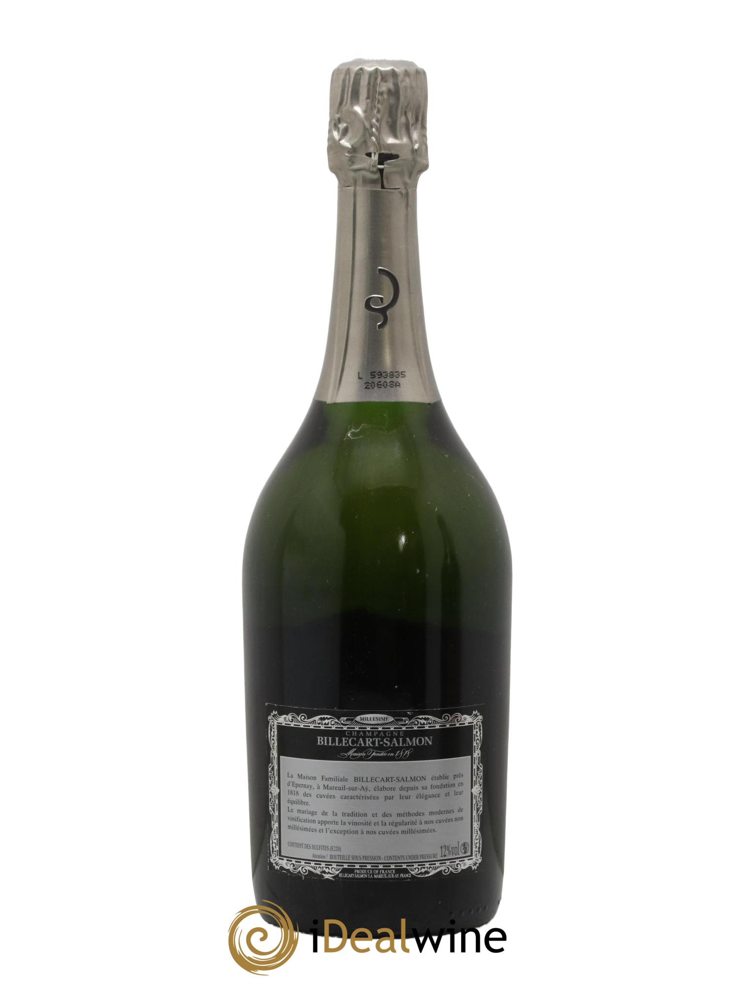 Brut Nicolas François Billecart Billecart-Salmon 1998 - Lot de 1 bouteille - 1