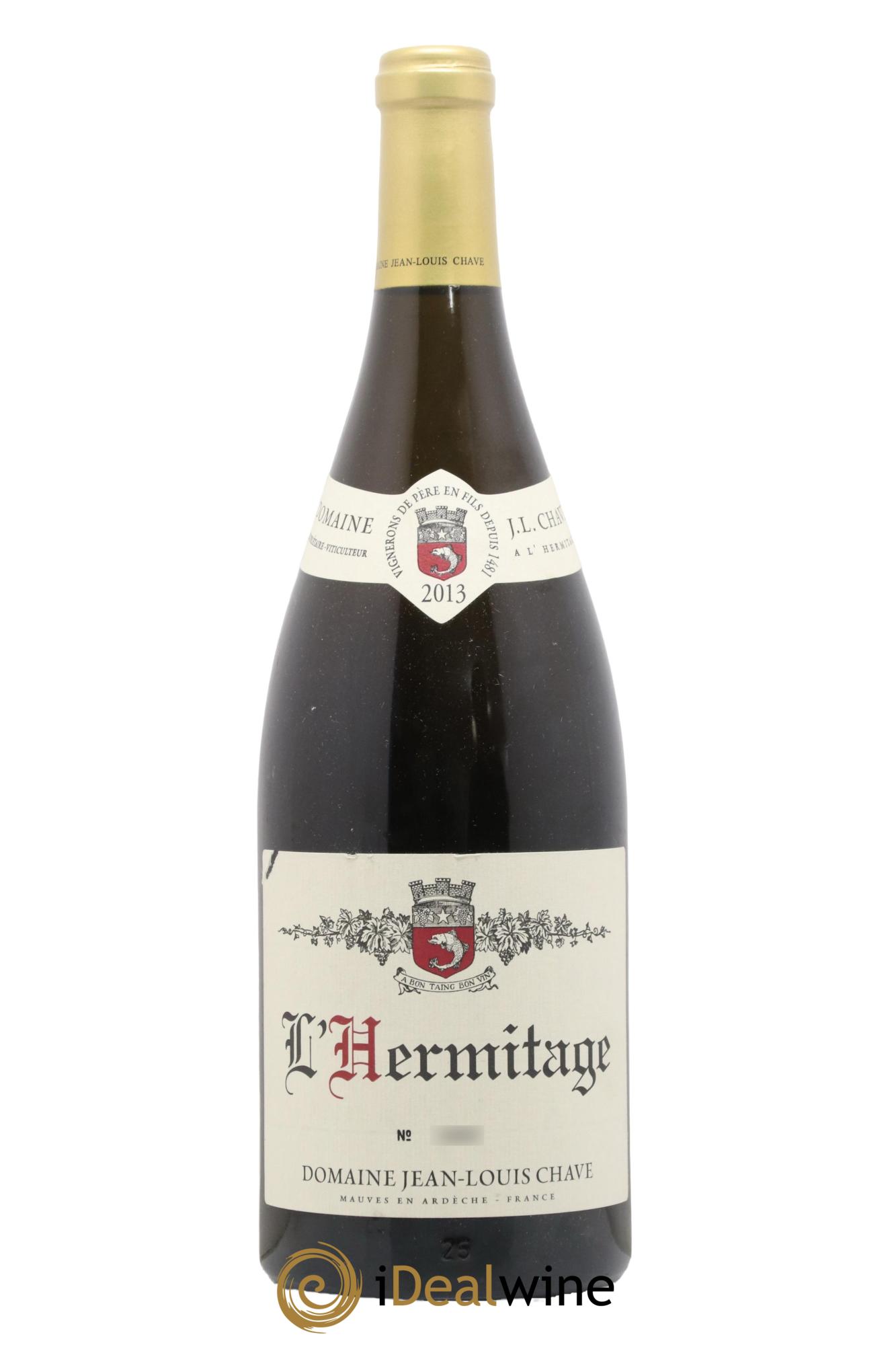 Hermitage Jean-Louis Chave 2013 - Posten von 1 Magnum - 0