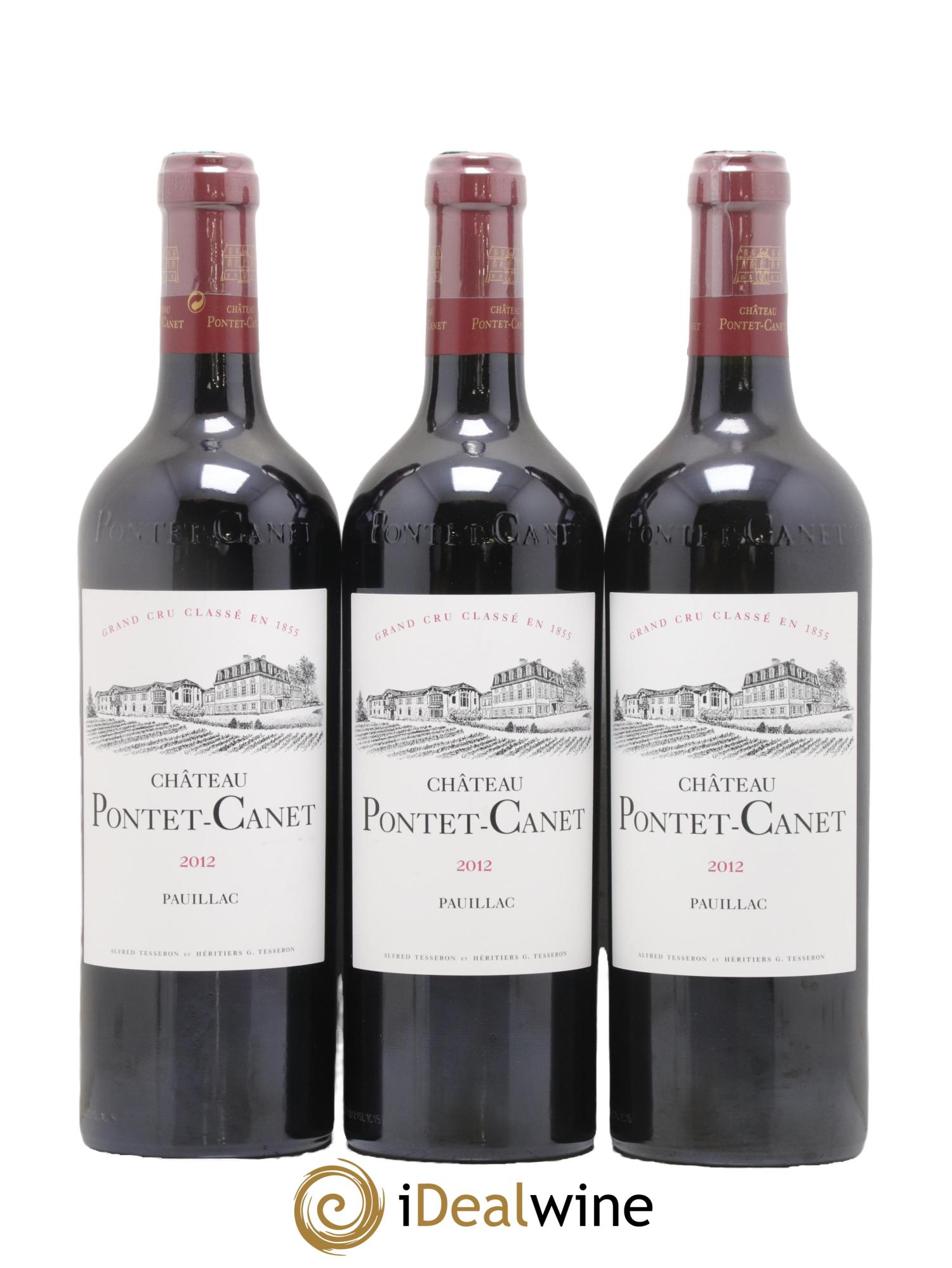 Château Pontet Canet 5ème Grand Cru Classé 2012 - Lot of 6 bottles - 1