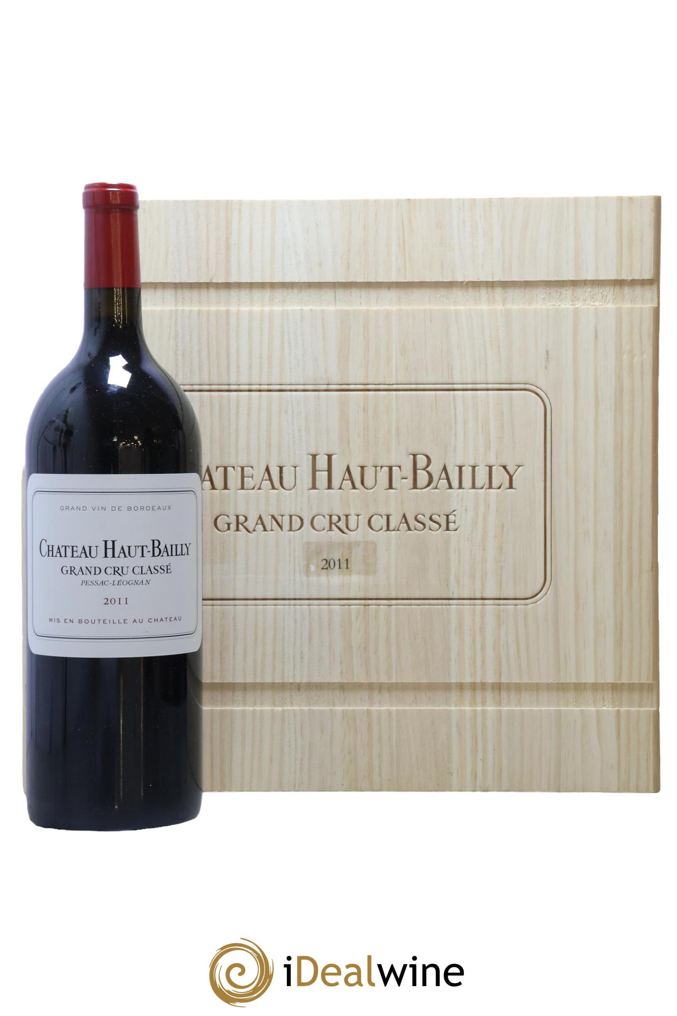Château Haut-Bailly Cru Classé de Graves  2011 - Lot of 3 magnums - 1