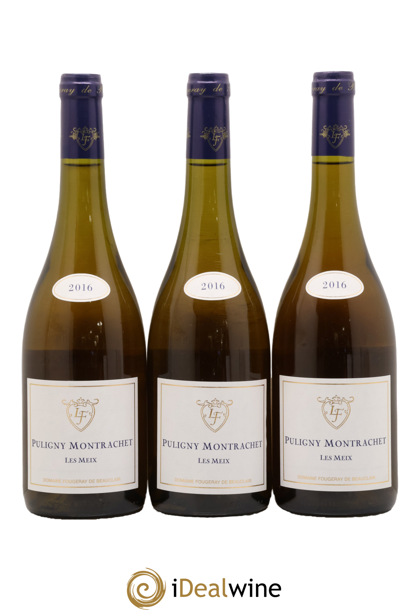 Puligny-Montrachet Les Meix Fougeray de Beauclair 2016 - Posten von 3 Flaschen - 0