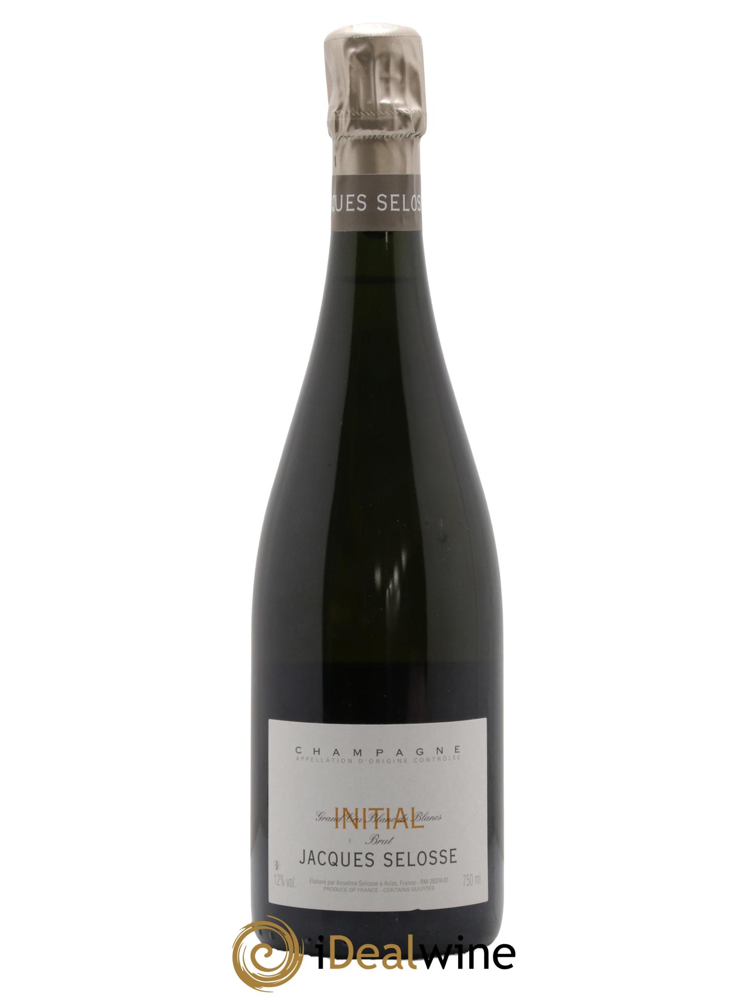 Initial Brut Jacques Selosse - Lot de 1 bouteille - 0