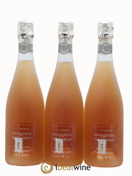 Rosé Brut Jacques Selosse - Lot of 3 bottles - 1