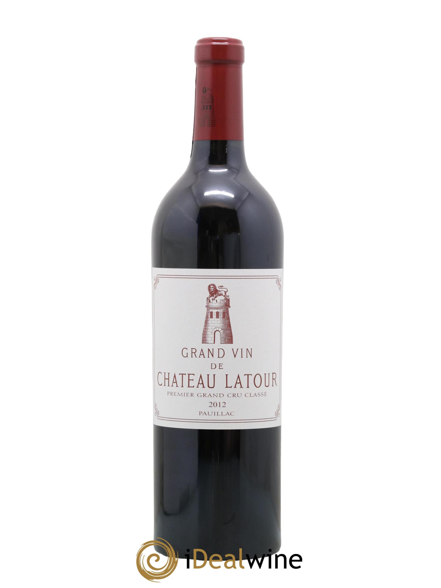 Château Latour 1er Grand Cru Classé 2012 - Lot de 1 bouteille - 0
