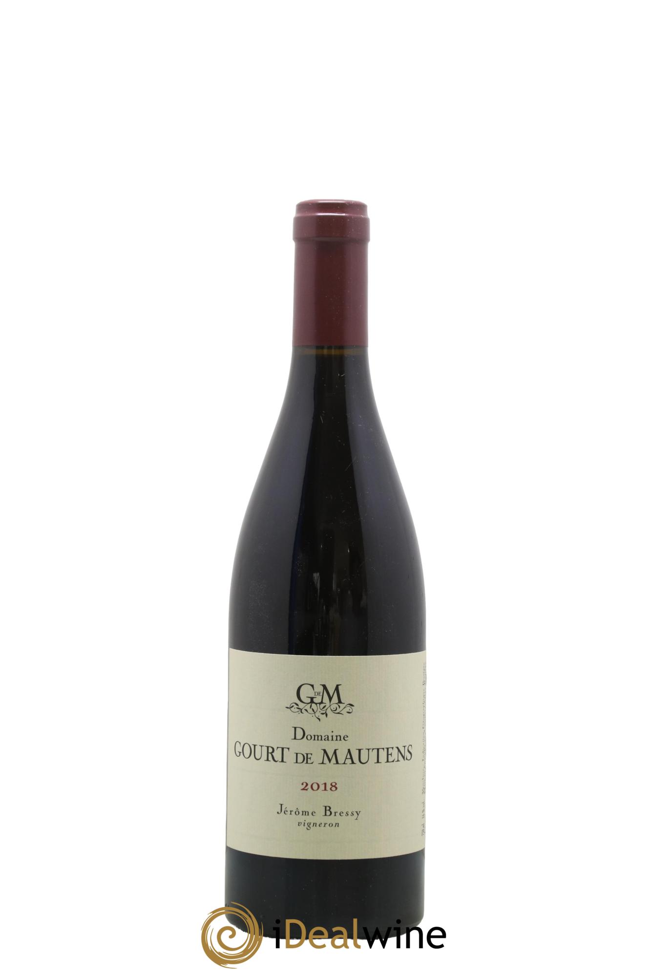 IGP Vaucluse (Vin de Pays de Vaucluse) Domaine Gourt de Mautens - Jérôme Bressy  2018 - Lot de 1 bouteille - 0