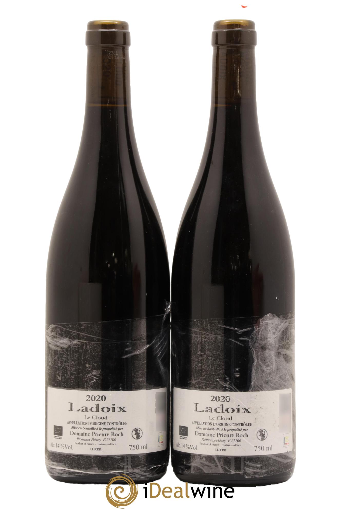 Ladoix Le Cloud Prieuré Roch 2020 - Lot of 2 bottles - 1