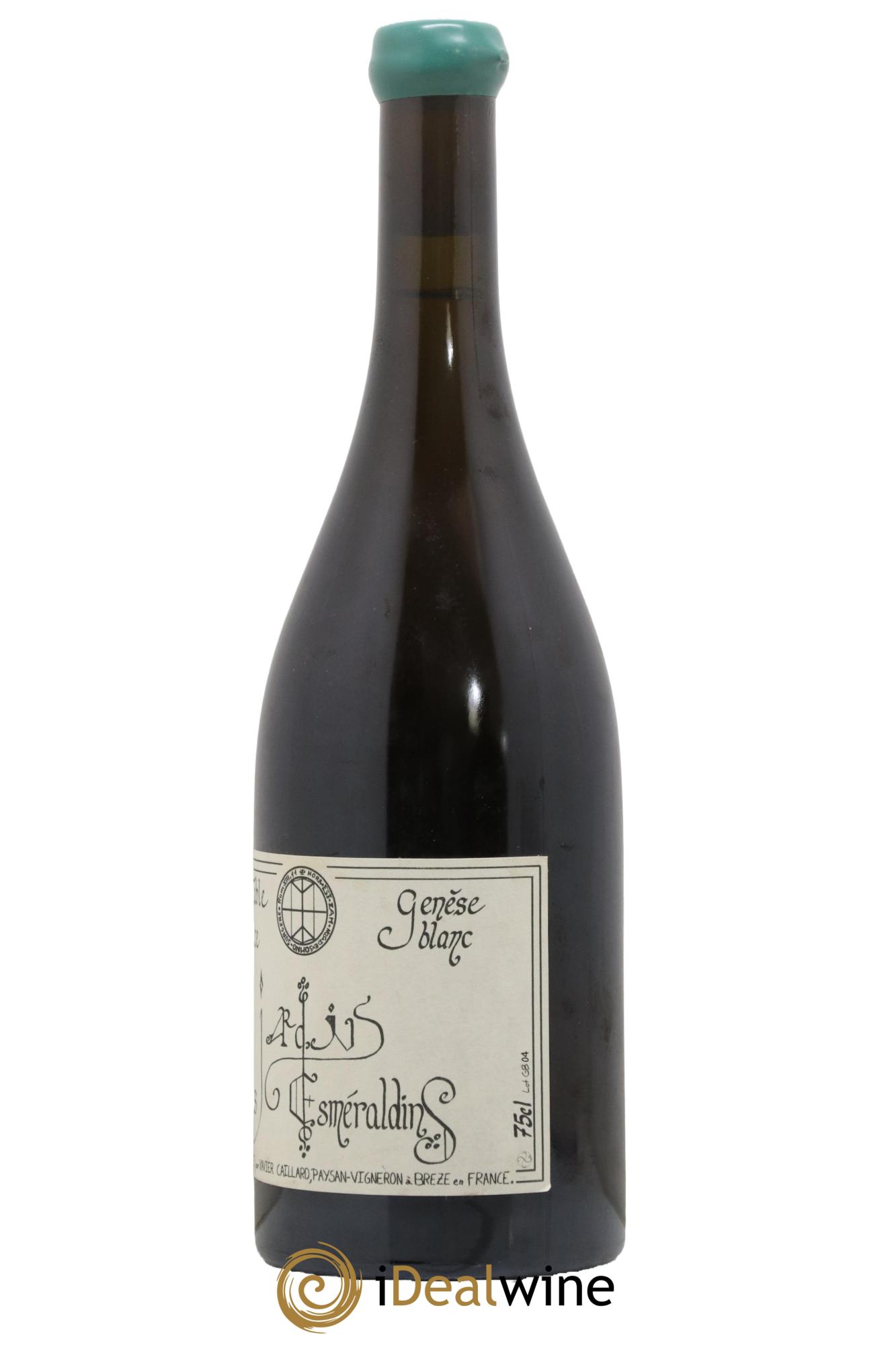 Vin de France Génèse Xavier Caillard - Les Jardins Esmeraldins 2004 - Lot de 1 bouteille - 1