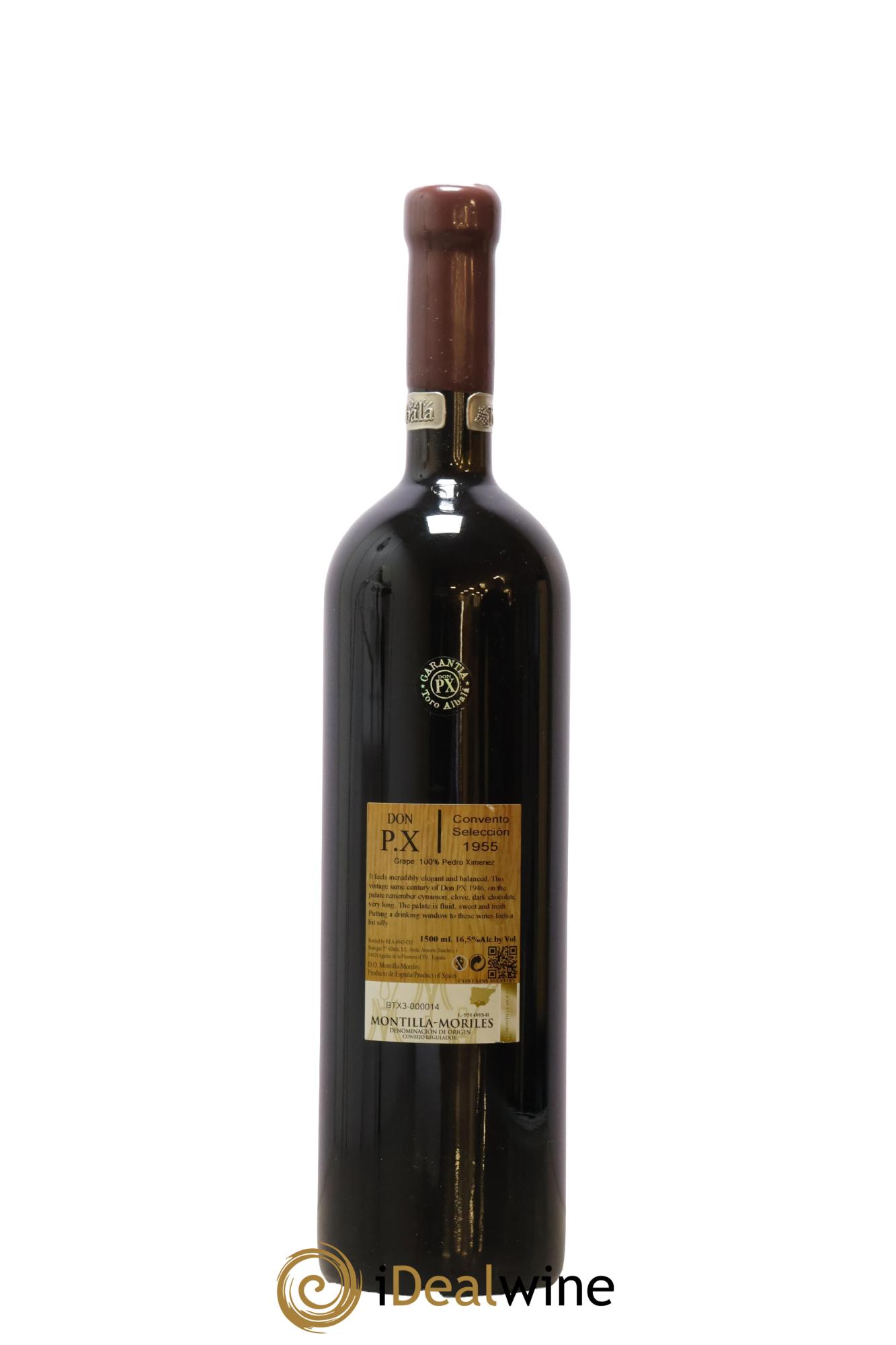 Montilla Moriles Don PX Convento Seleccion Toro Albala 1955 - Posten von 1 Magnum - 2