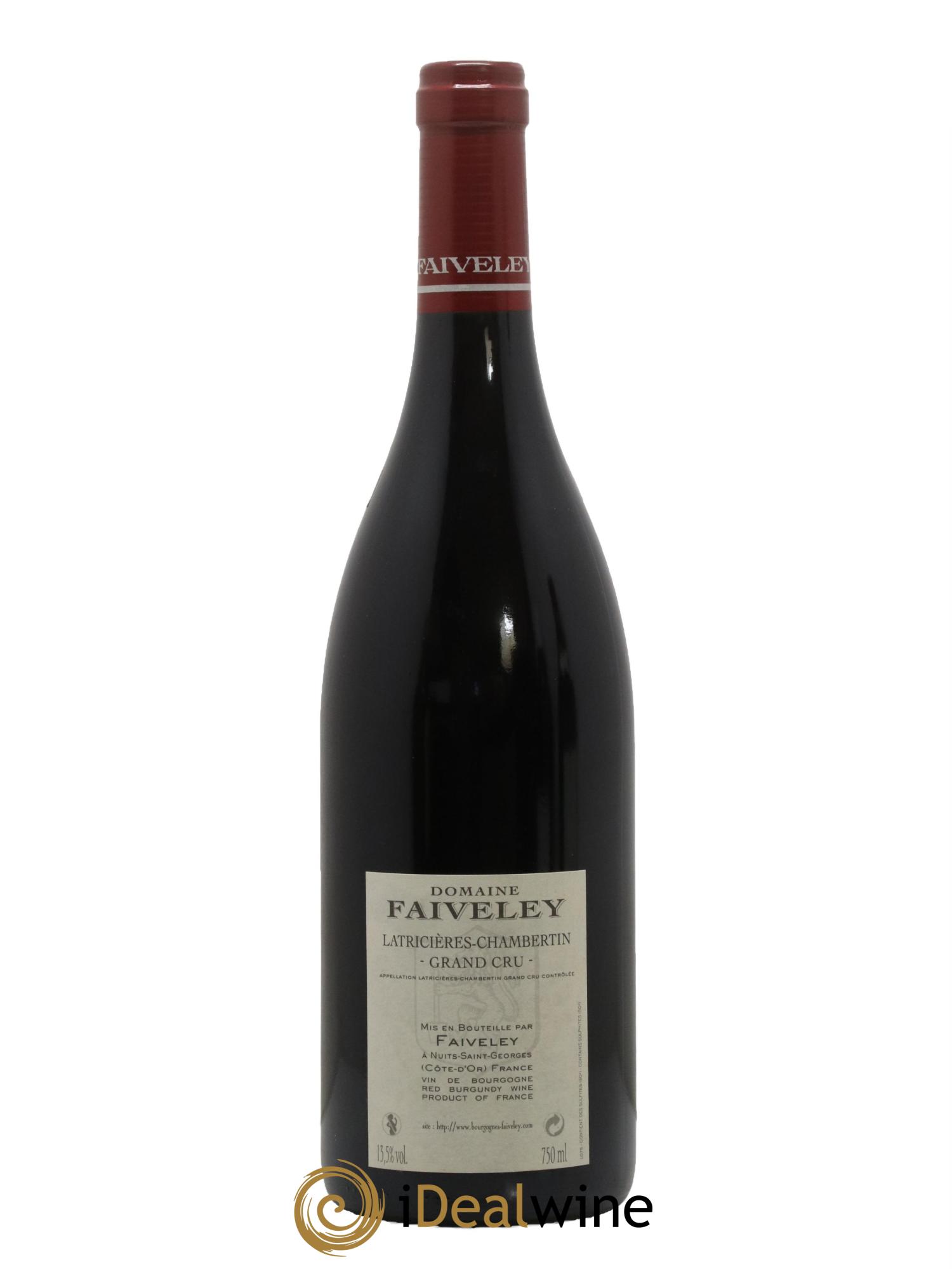 Latricières-Chambertin Grand Cru Faiveley 2007 - Lot de 1 bouteille - 1