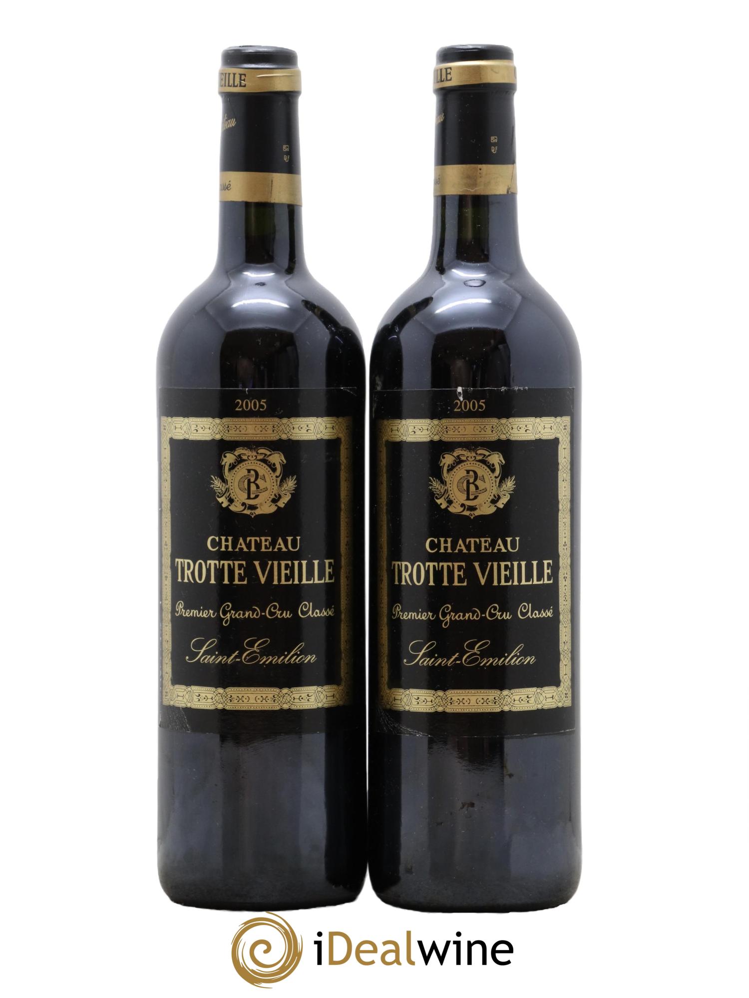 Château Trotte Vieille 1er Grand Cru Classé B 2005 - Lot de 2 bouteilles - 0