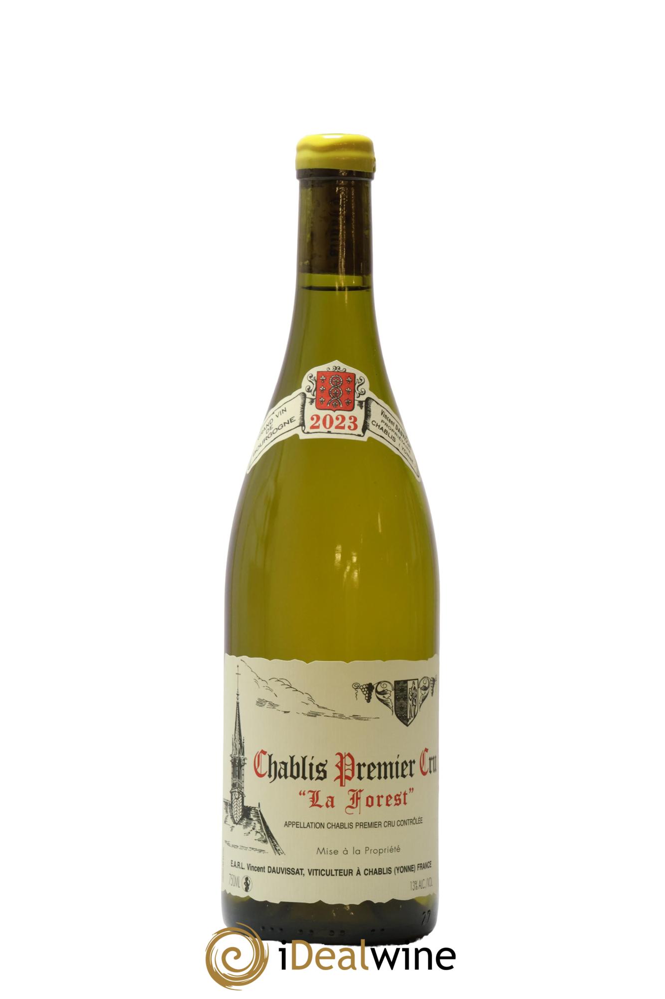 Chablis 1er Cru La Forest Vincent Dauvissat (Domaine) 2023 - Lot de 1 bouteille - 0