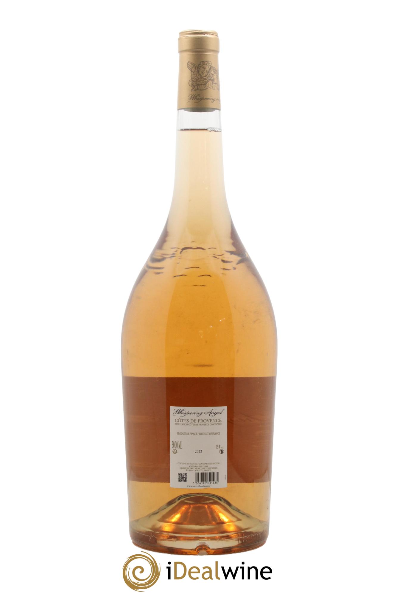 Côtes de Provence Whispering Angel Château d'Esclans 2022 - Lot of 1 double magnum - 1