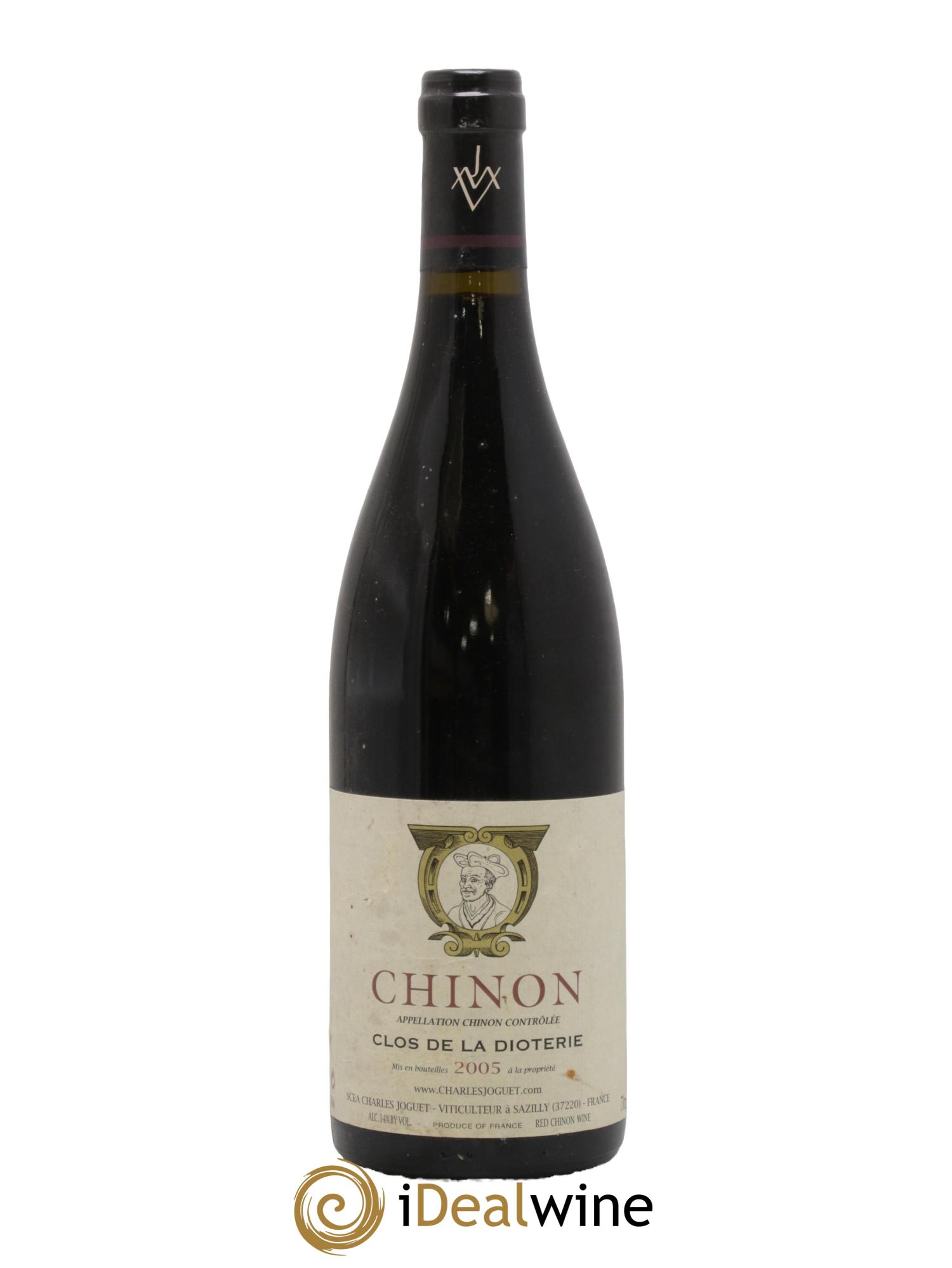 Chinon Clos de La Dioterie Charles Joguet 2005 - Lot de 1 bouteille - 0