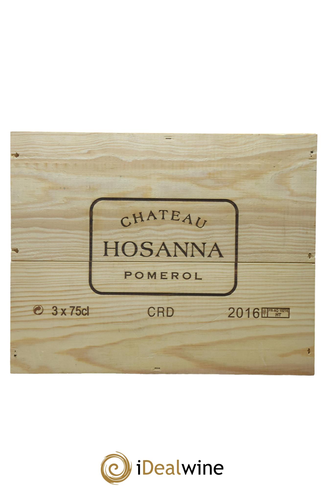 Château Hosanna 2016 - Posten von 3 Flaschen - 1