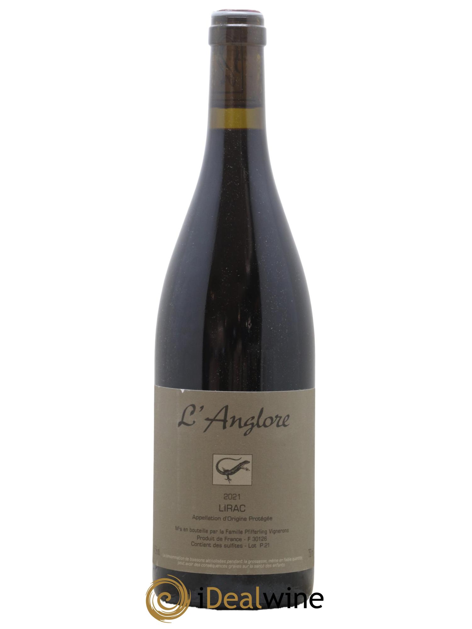 Lirac L'Anglore 2021 - Posten von 1 Flasche - 0