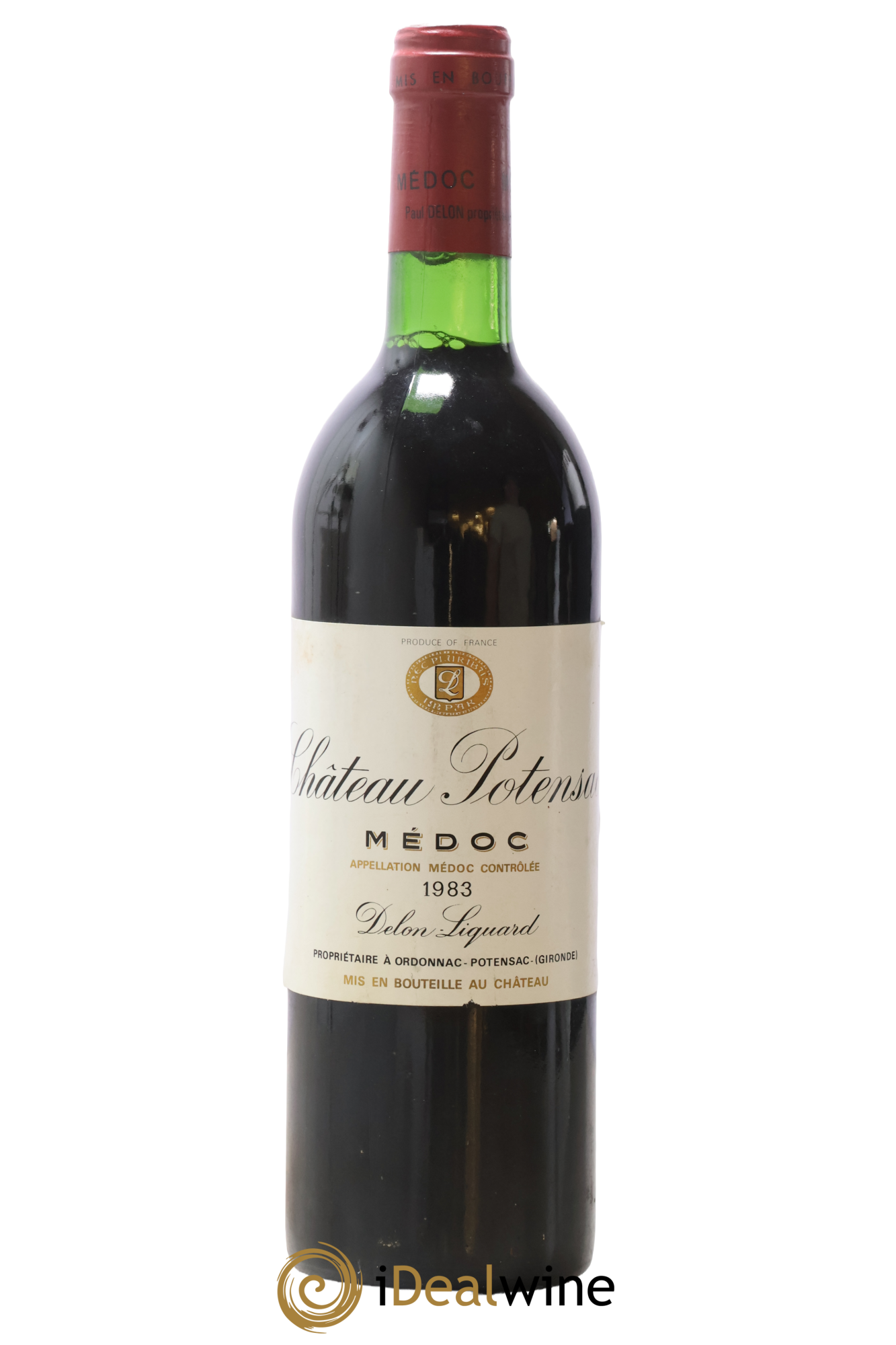 Château Potensac 1983 - Lot de 1 bouteille - 0